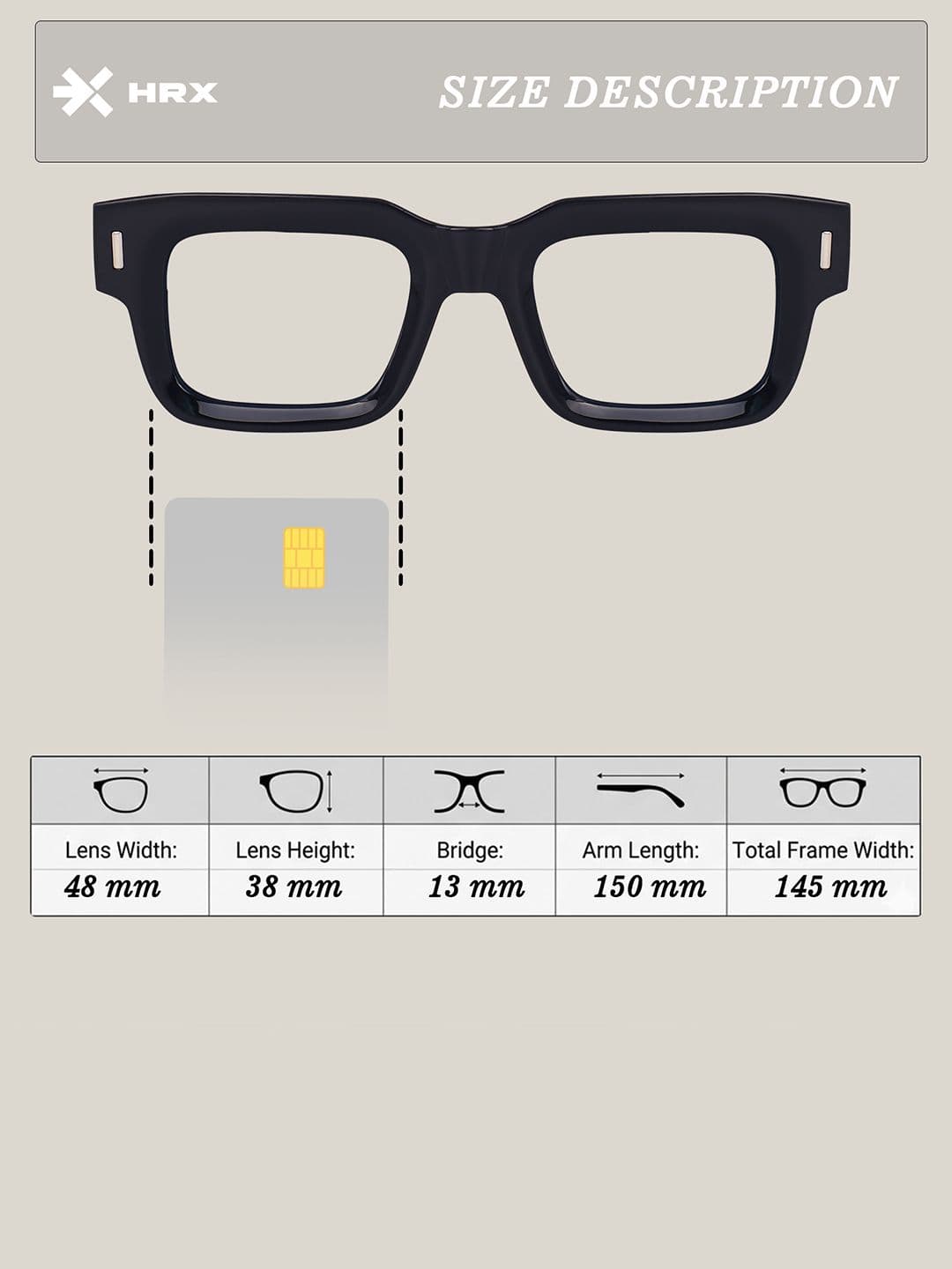 HRX by Hrithik Roshan Unisex UV Protected Lens Square Sunglasses thumbnail 5