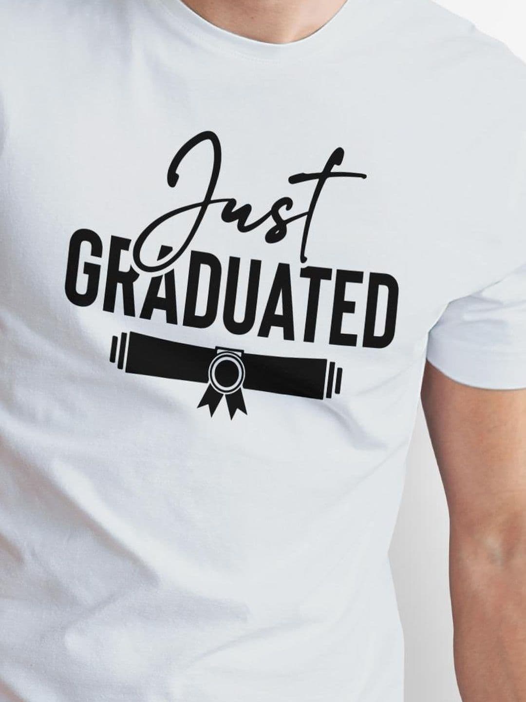 Seekbuylove Men Typography Printed Bio Finish T-shirt thumbnail 2