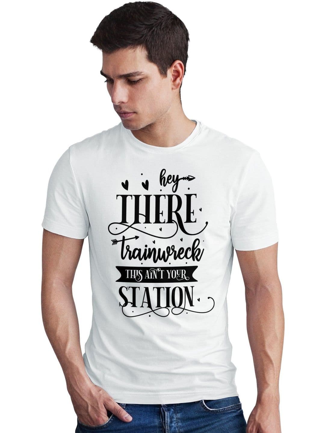 Seekbuylove Men Typography Printed Bio Finish T-shirt - view 1