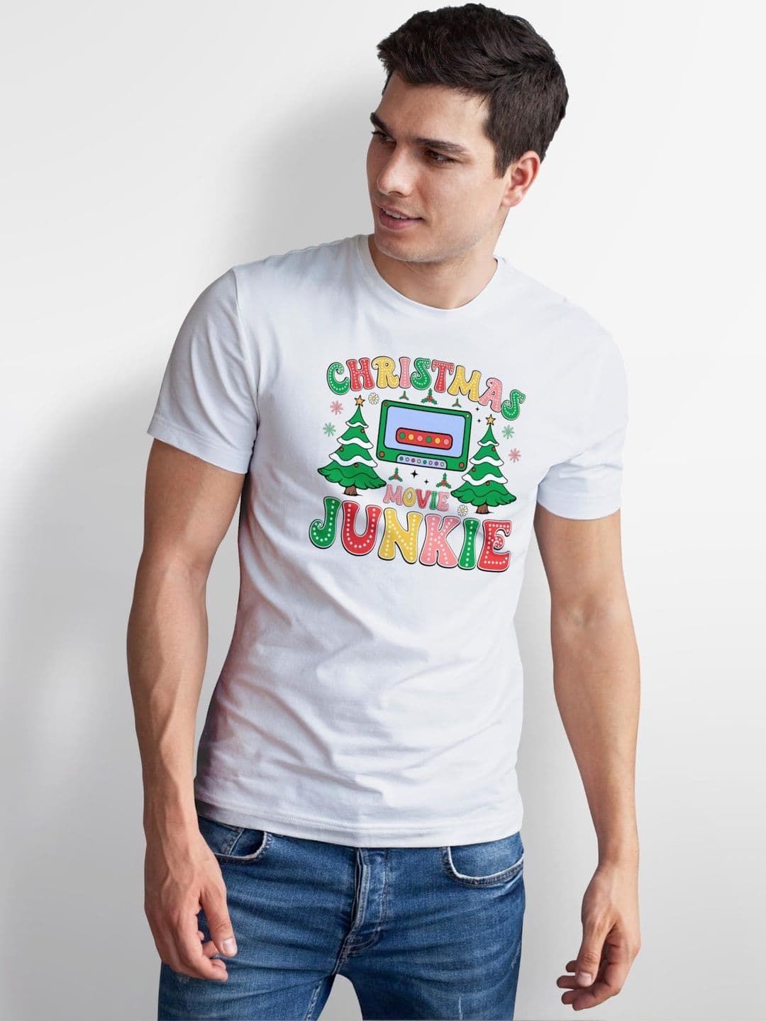 Seekbuylove Men Typography Printed Bio Finish T-shirt thumbnail 3