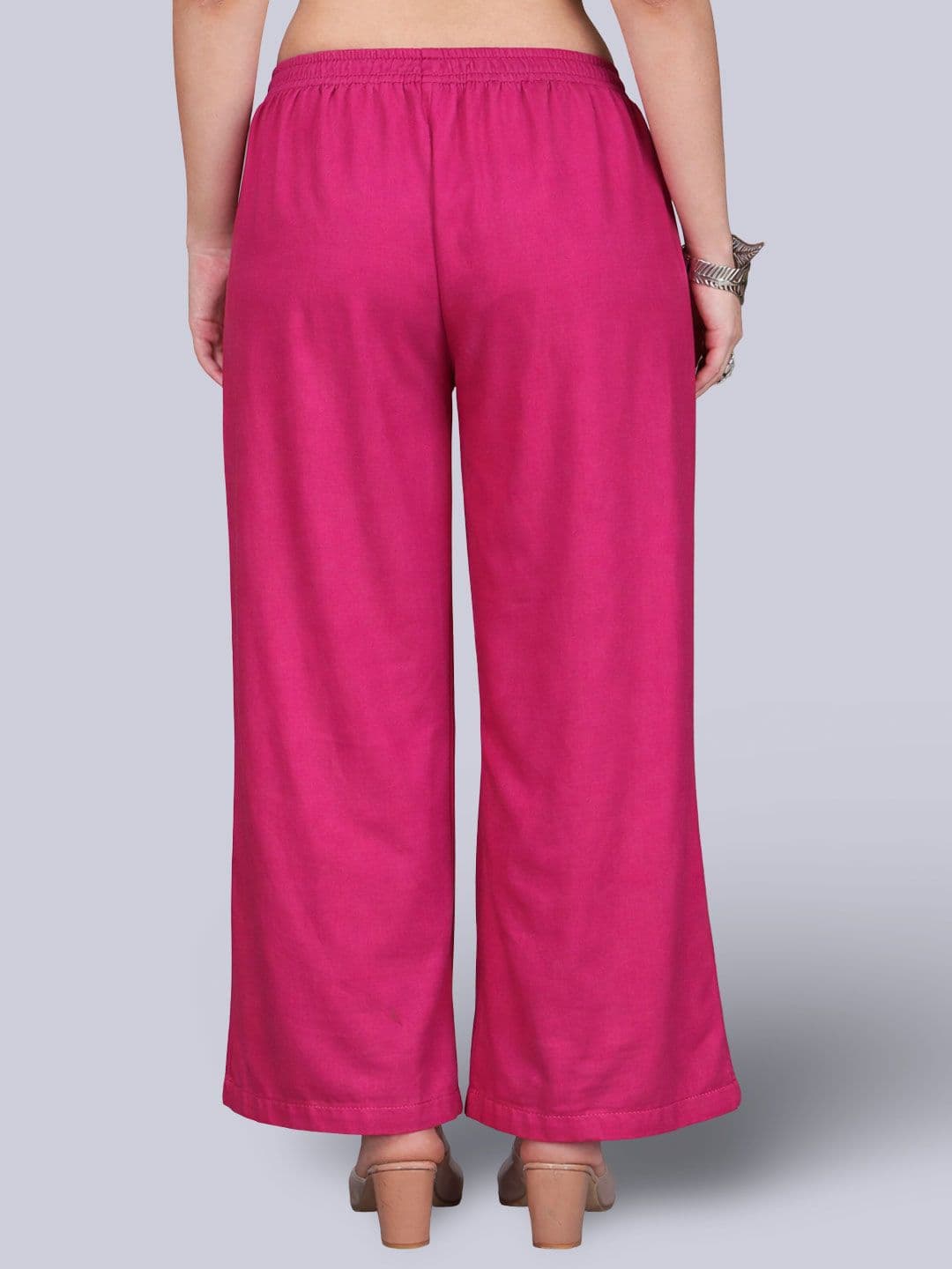 KALINI Set Of 2 Women Ethnic Palazzos thumbnail 5