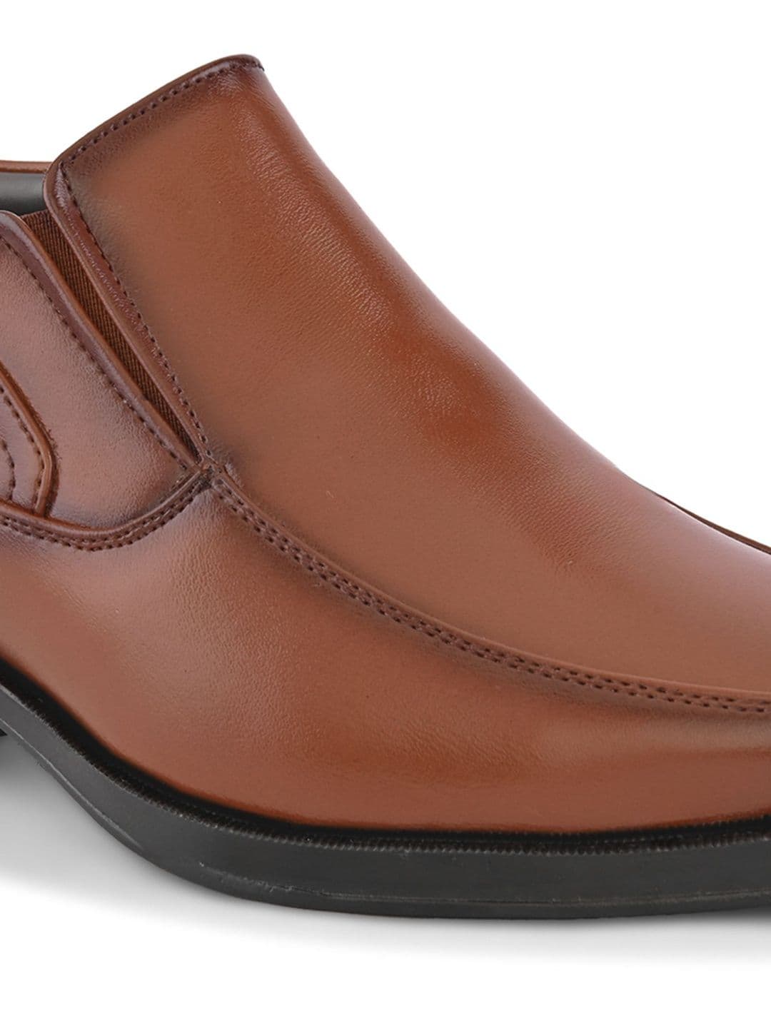 HERE&NOW Men Square Toe Formal Slip-On Shoes thumbnail 4