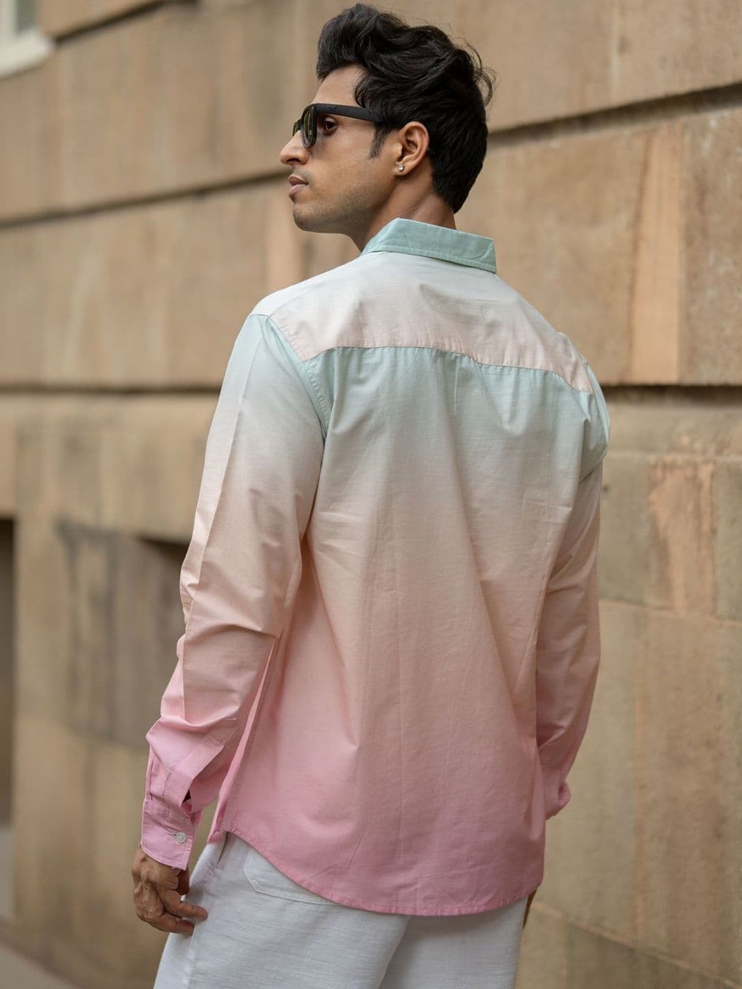 Powerlook Men Spread Collar Regular Sleeves Shirt thumbnail 3