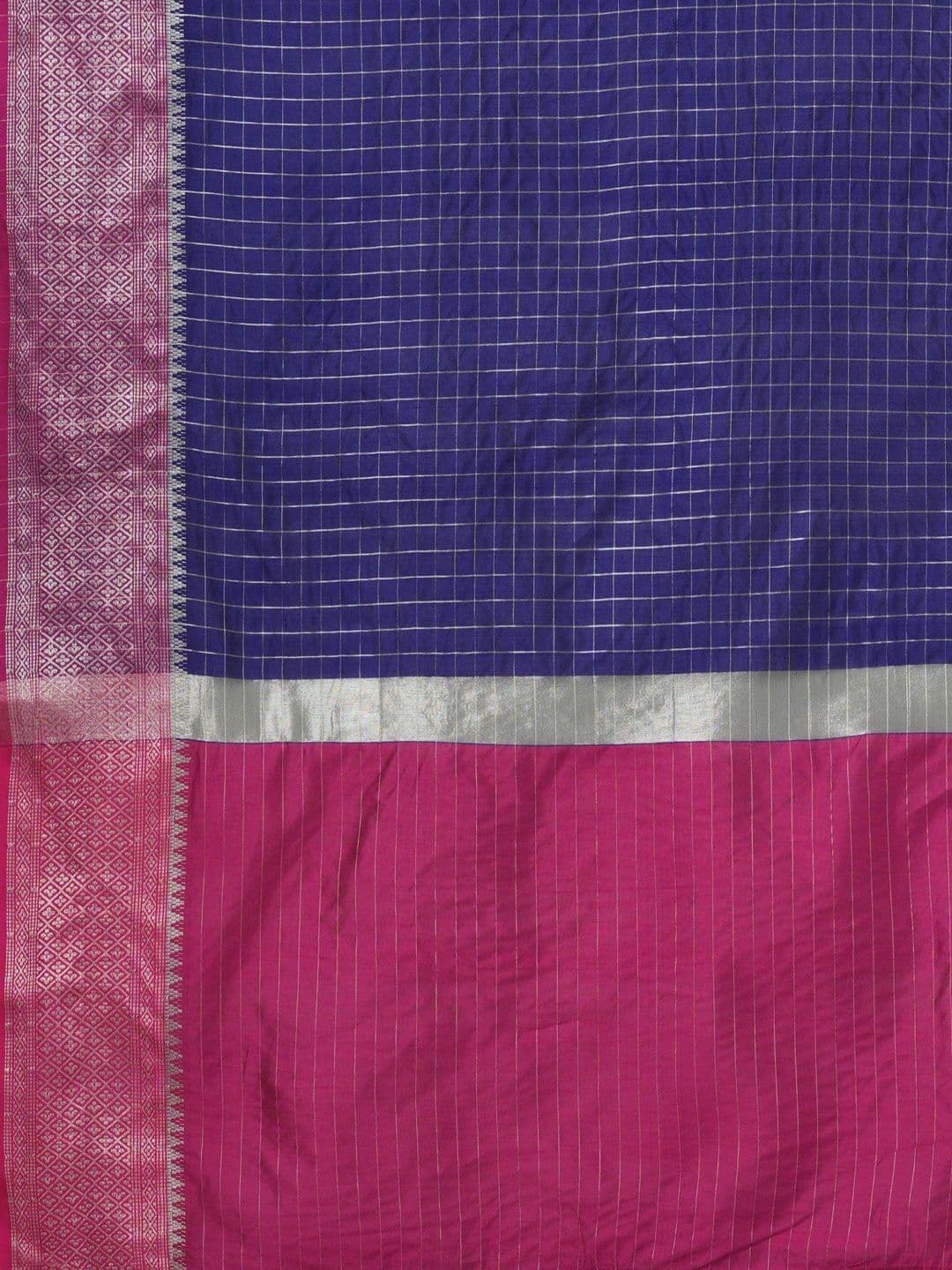 maatirang Woven Design Zari Silk Blend Handloom Saree thumbnail 6
