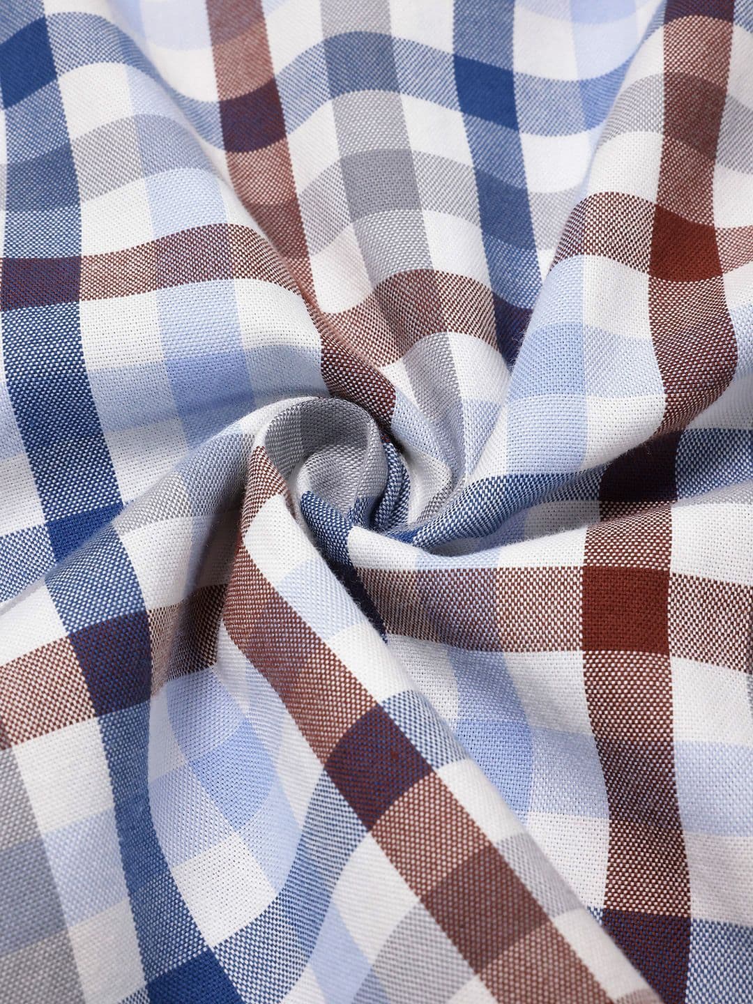 THE SHIRT CODE Checked Casual Cotton Shirt thumbnail 2