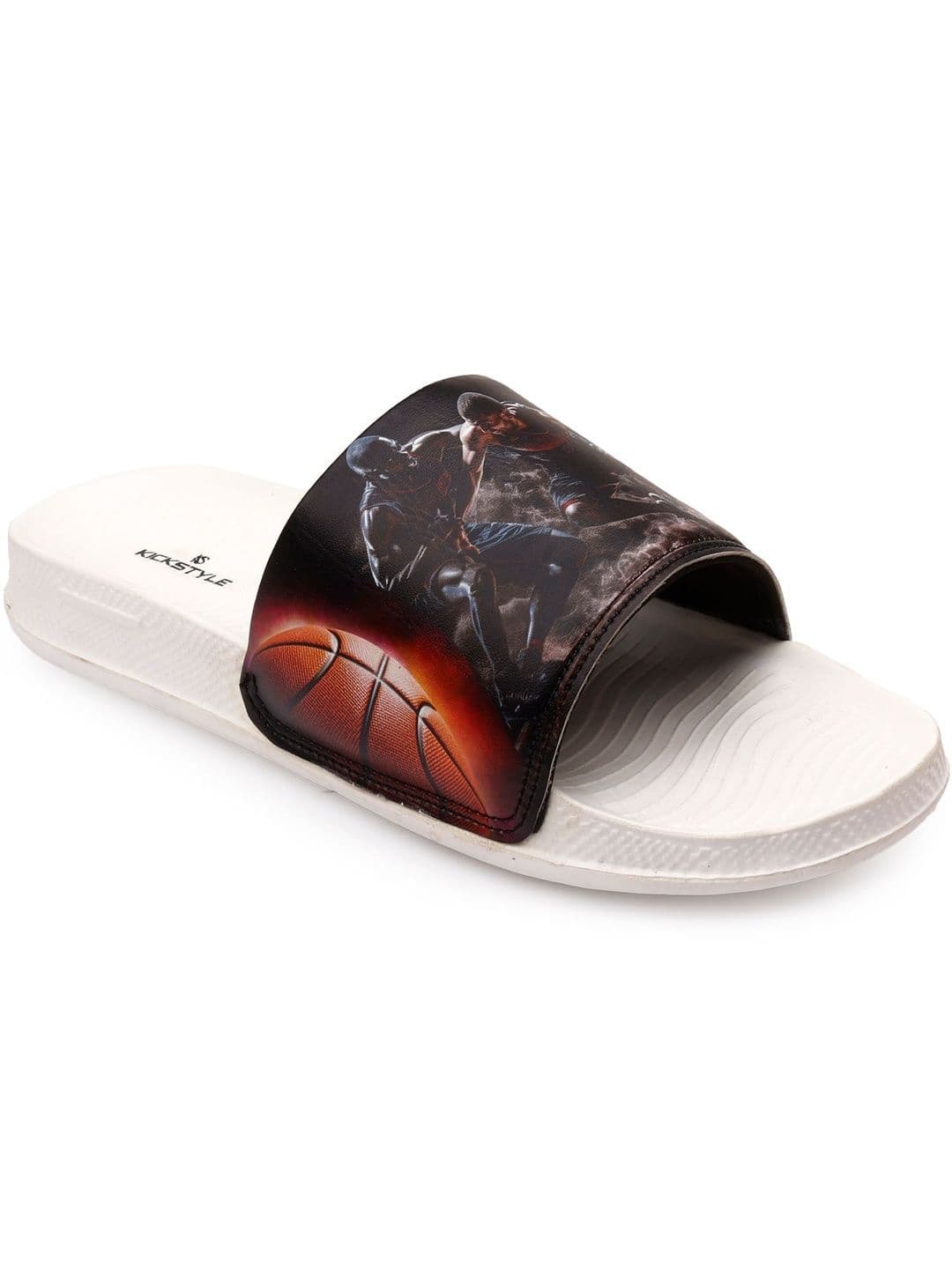 KICKSTYLE Men Abstract Printed Sliders thumbnail 6
