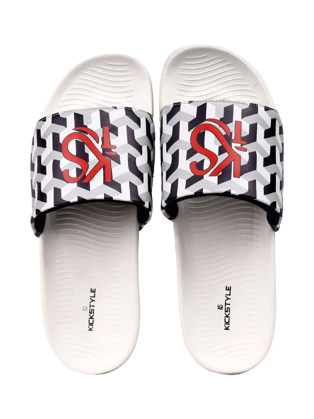 KICKSTYLE Men Printed Sliders - view 1