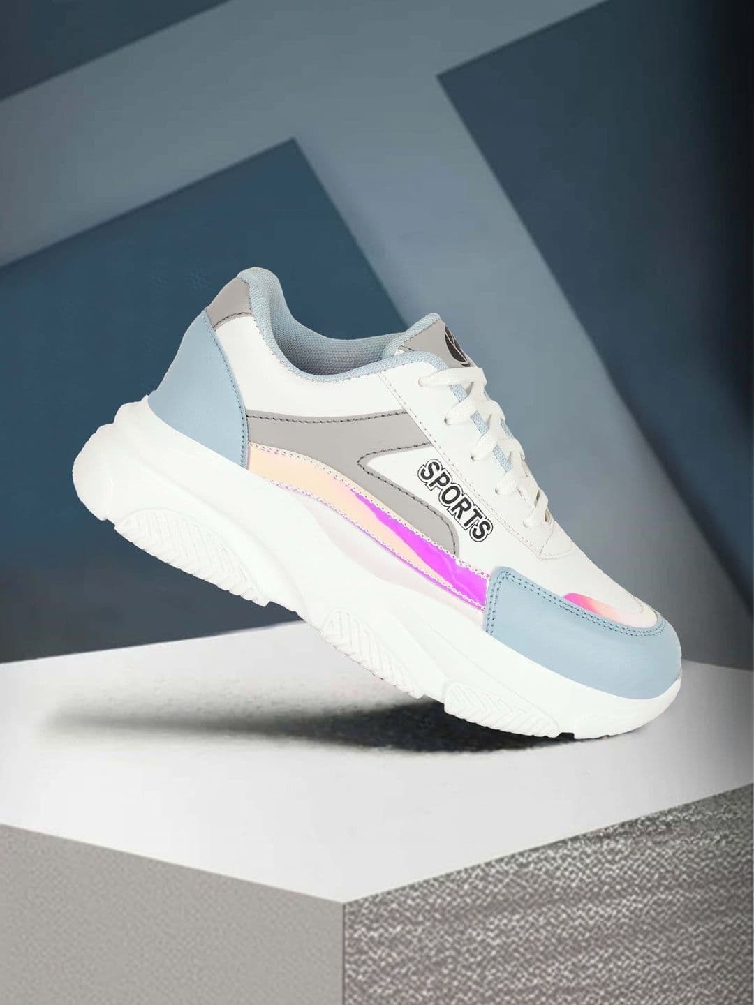 The Roadster Lifestyle Co Women Lace-Ups Walking Sports Shoes - view 1