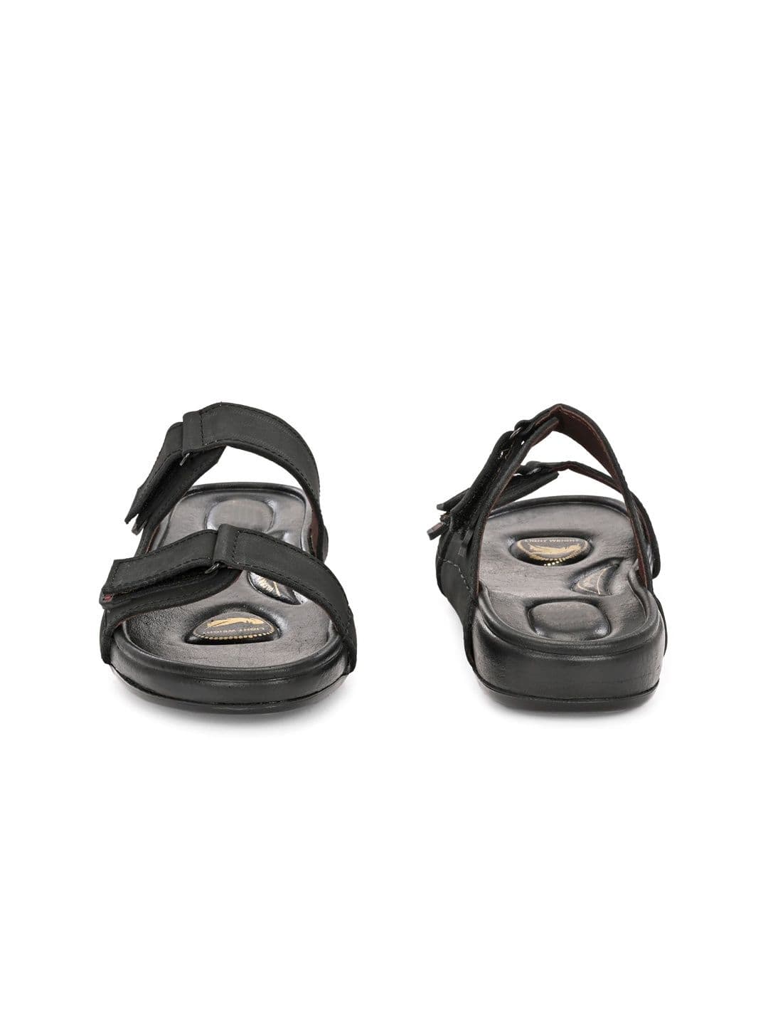 The Roadster Lifestyle Co Men Leather Slip-On Comfort Sandals thumbnail 7