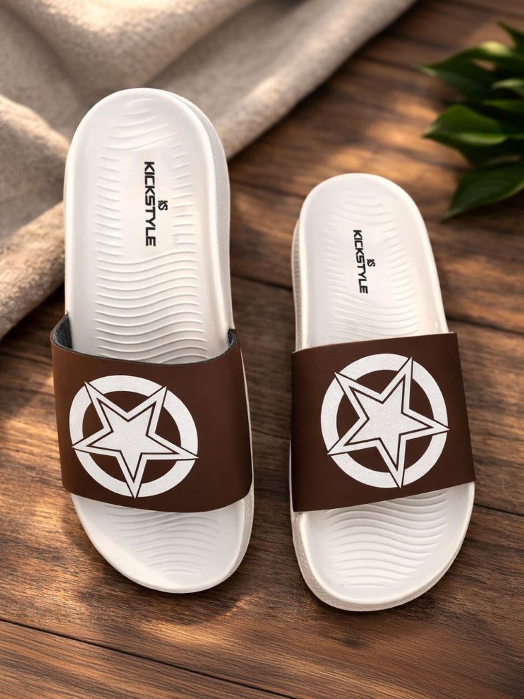 KICKSTYLE Men Printed Sliders thumbnail 4