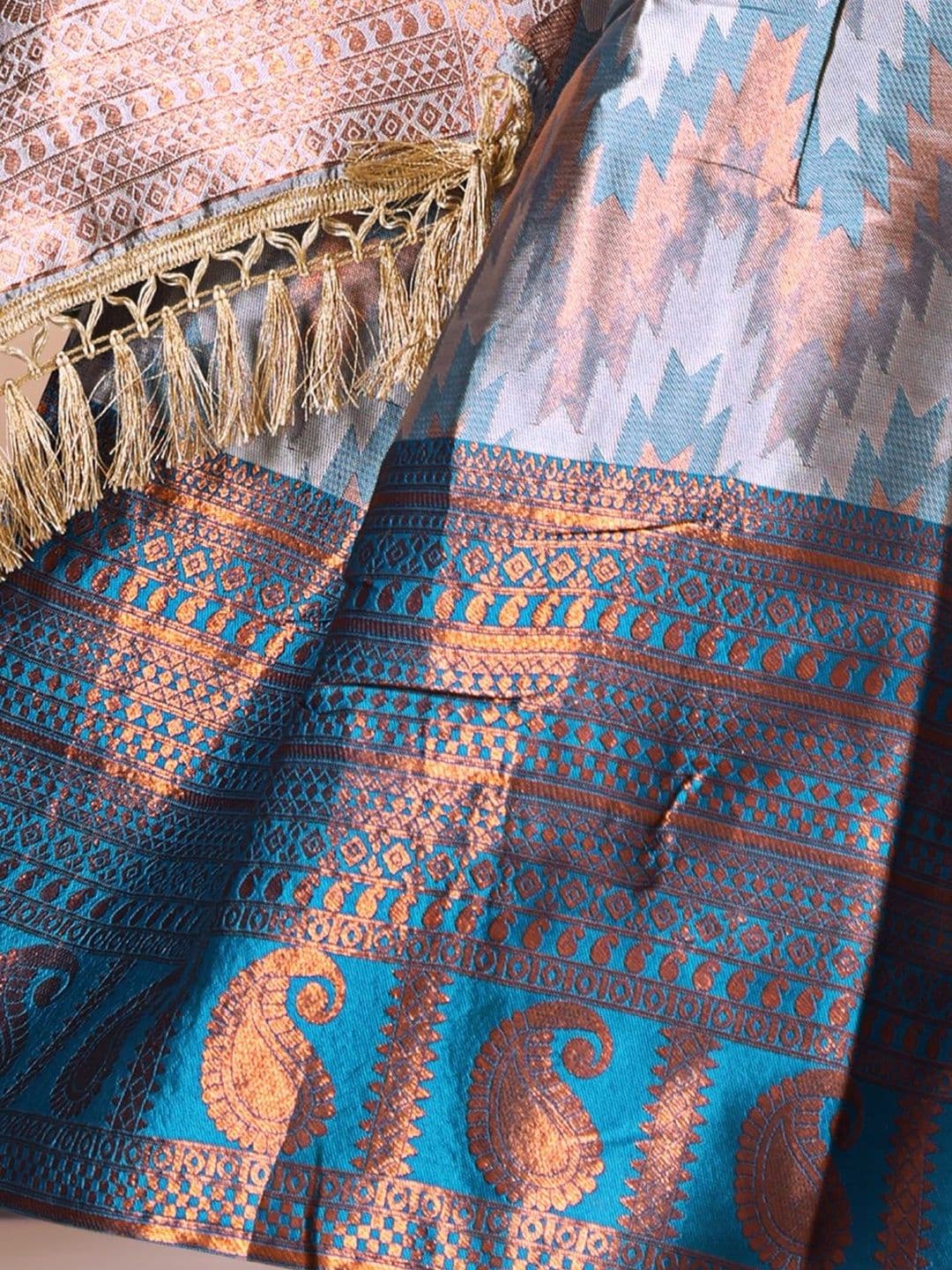KALINI Girls Ready to Wear Lehenga & Blouse With Dupatta thumbnail 4