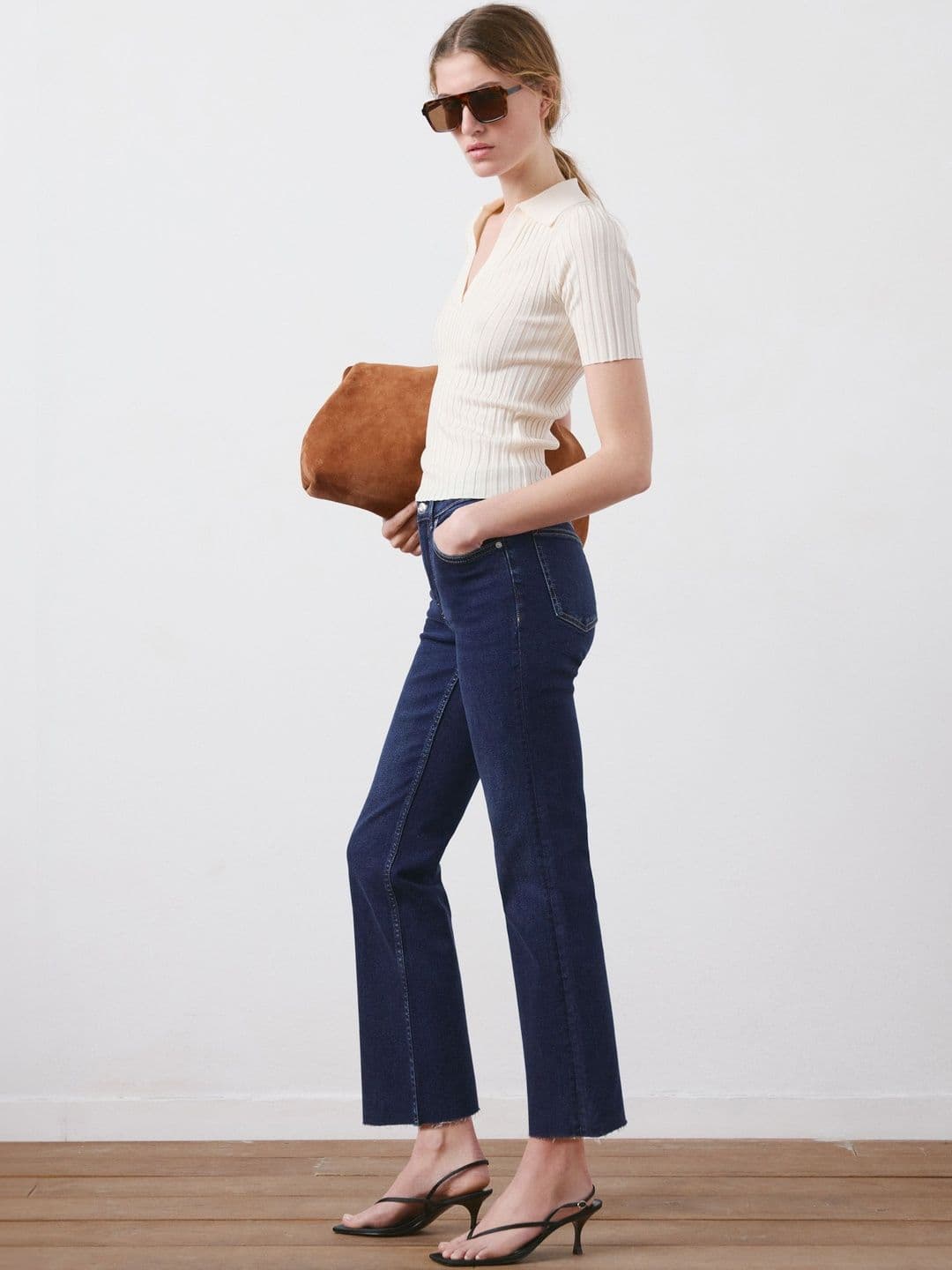 MANGO Women Flared Fit Jeans thumbnail 3
