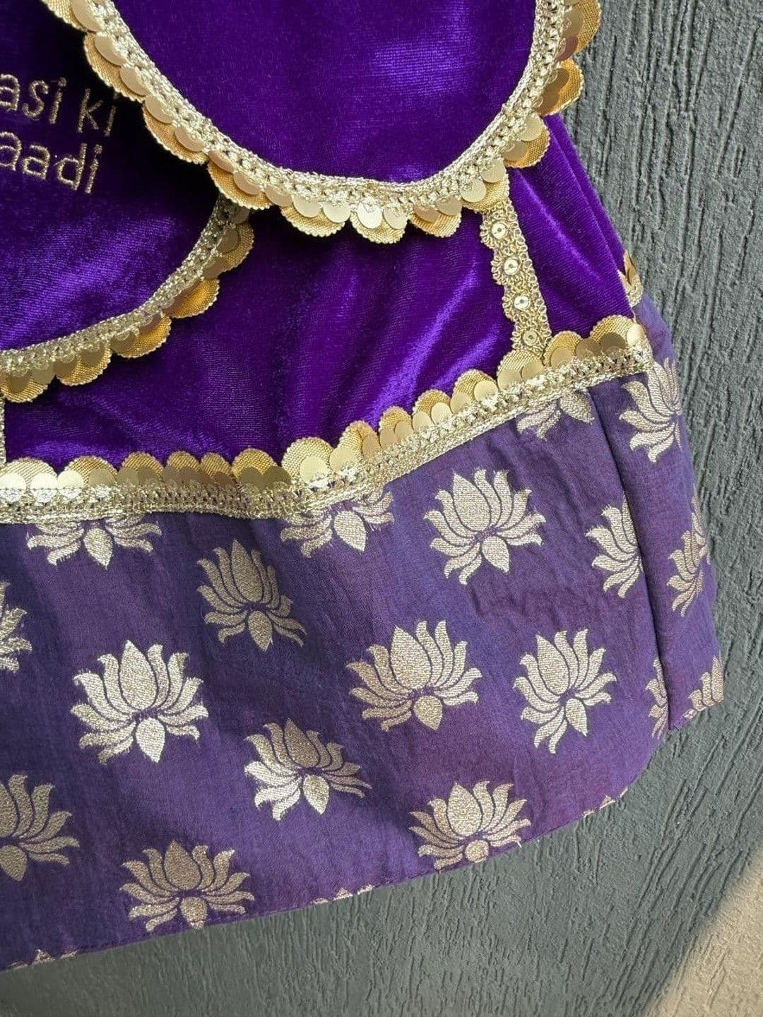 The Little Tales Girls Sequinned Ready to Wear Lehenga & Blouse With Dupatta thumbnail 5