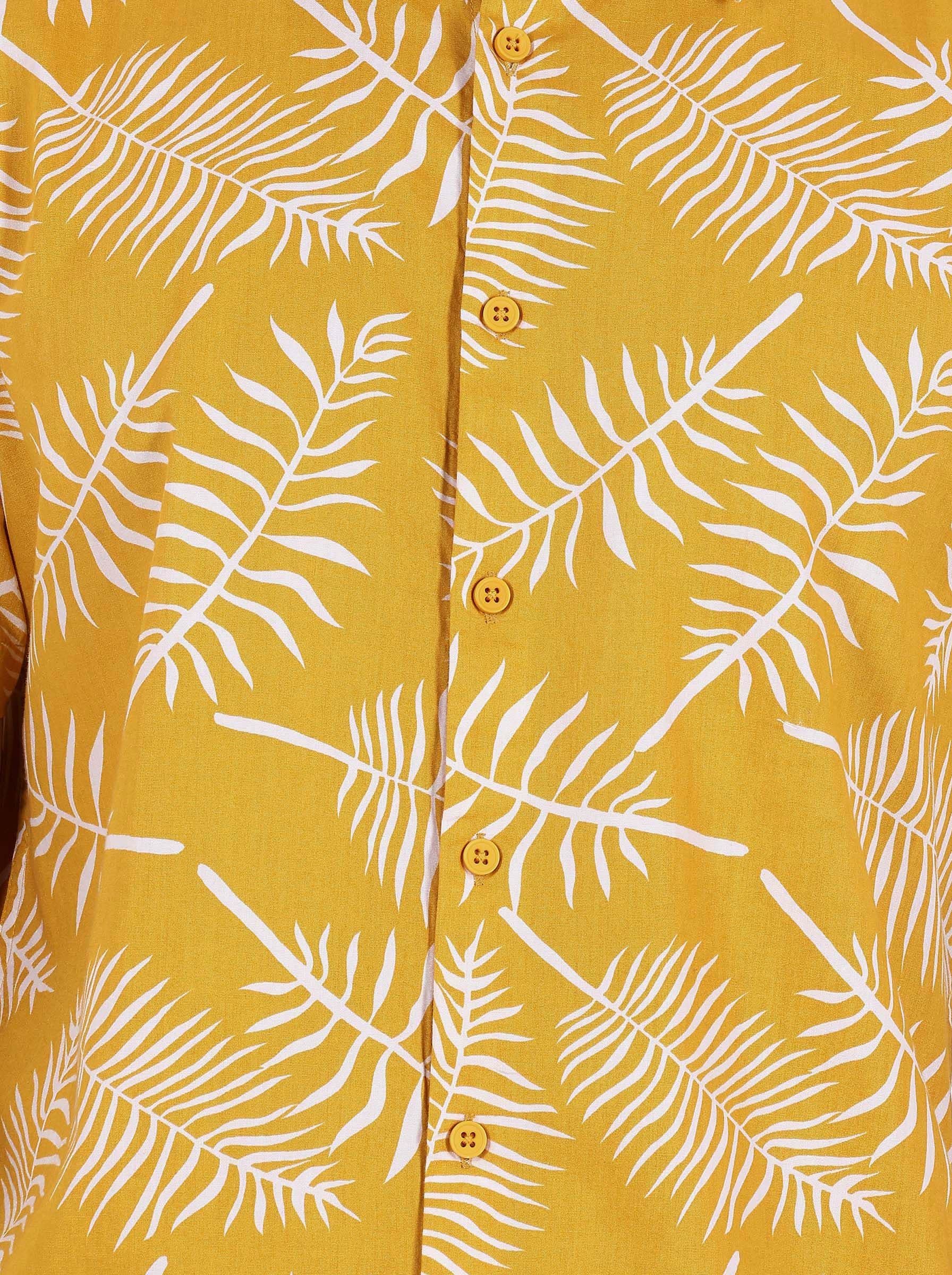 THE SHIRT CODE Premium Tropical Printed Pure Cotton Casual Shirt thumbnail 4