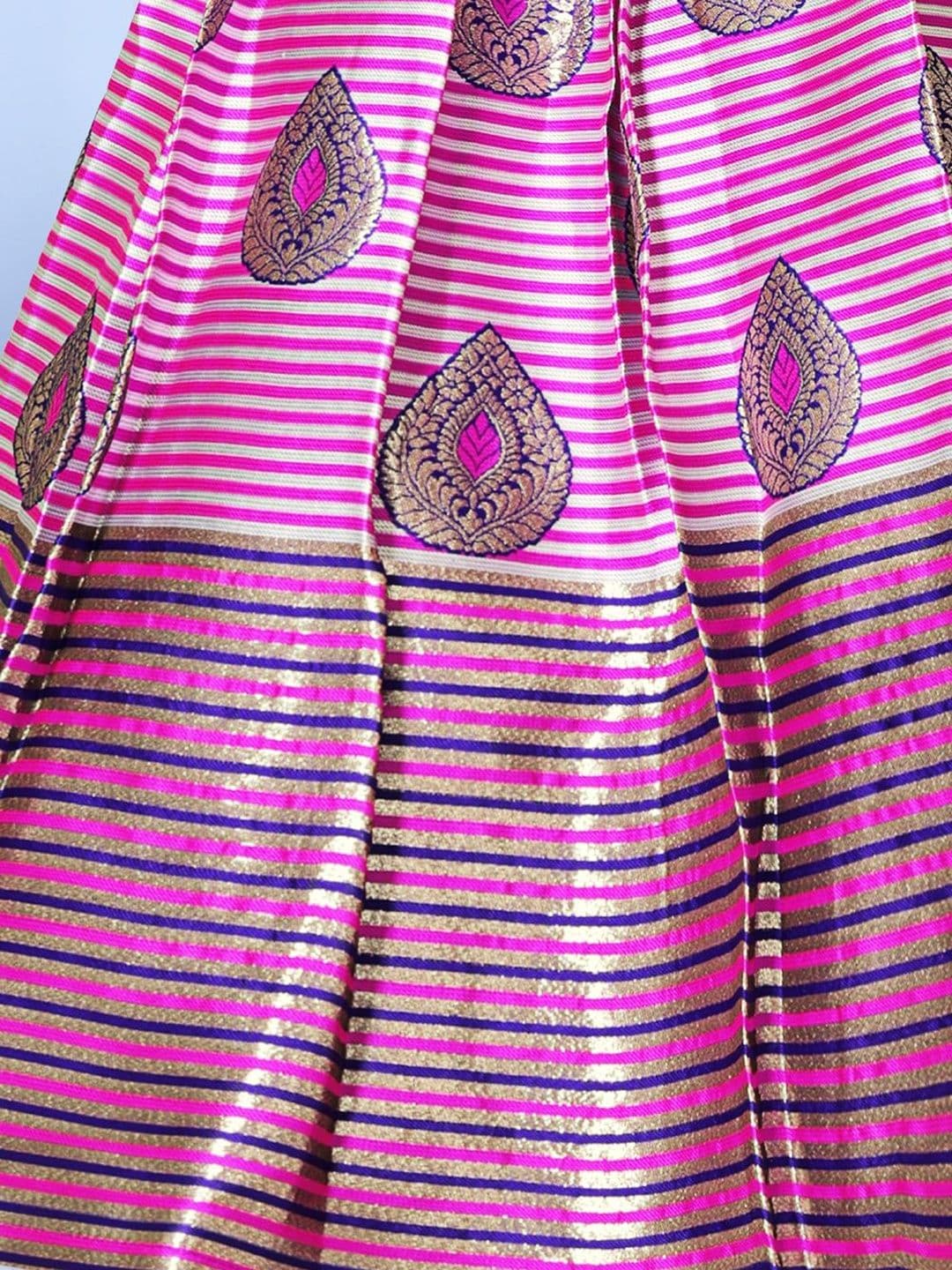 KALINI Girls Ready to Wear Lehenga & Blouse With Dupatta thumbnail 3