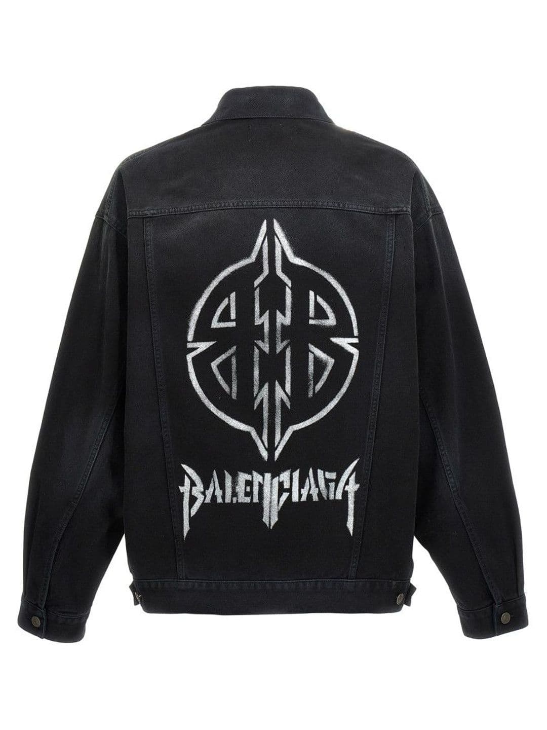 Balenciaga Black Logo print jacket thumbnail 5