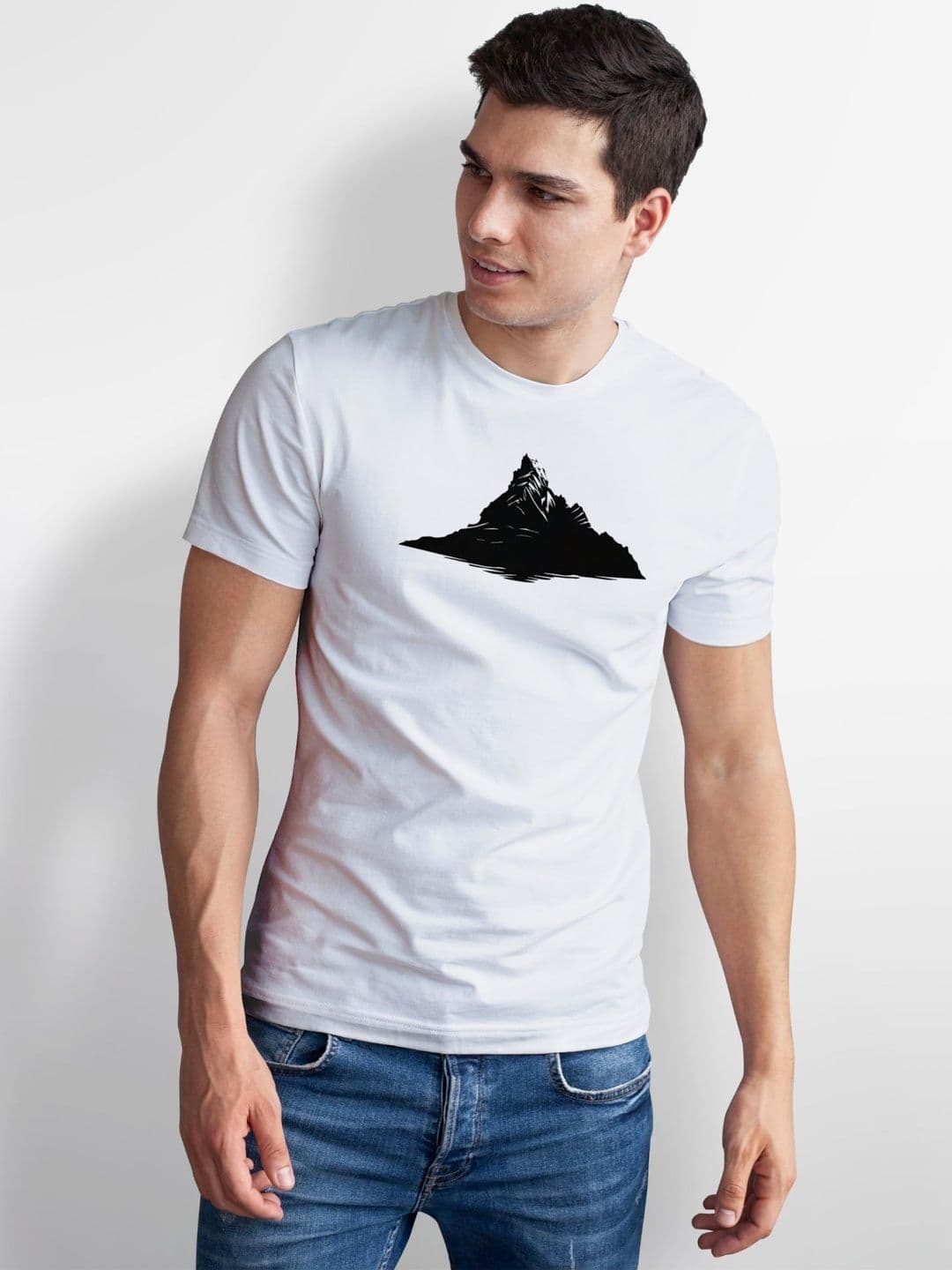 Seekbuylove Men Printed Bio Finish T-shirt thumbnail 3
