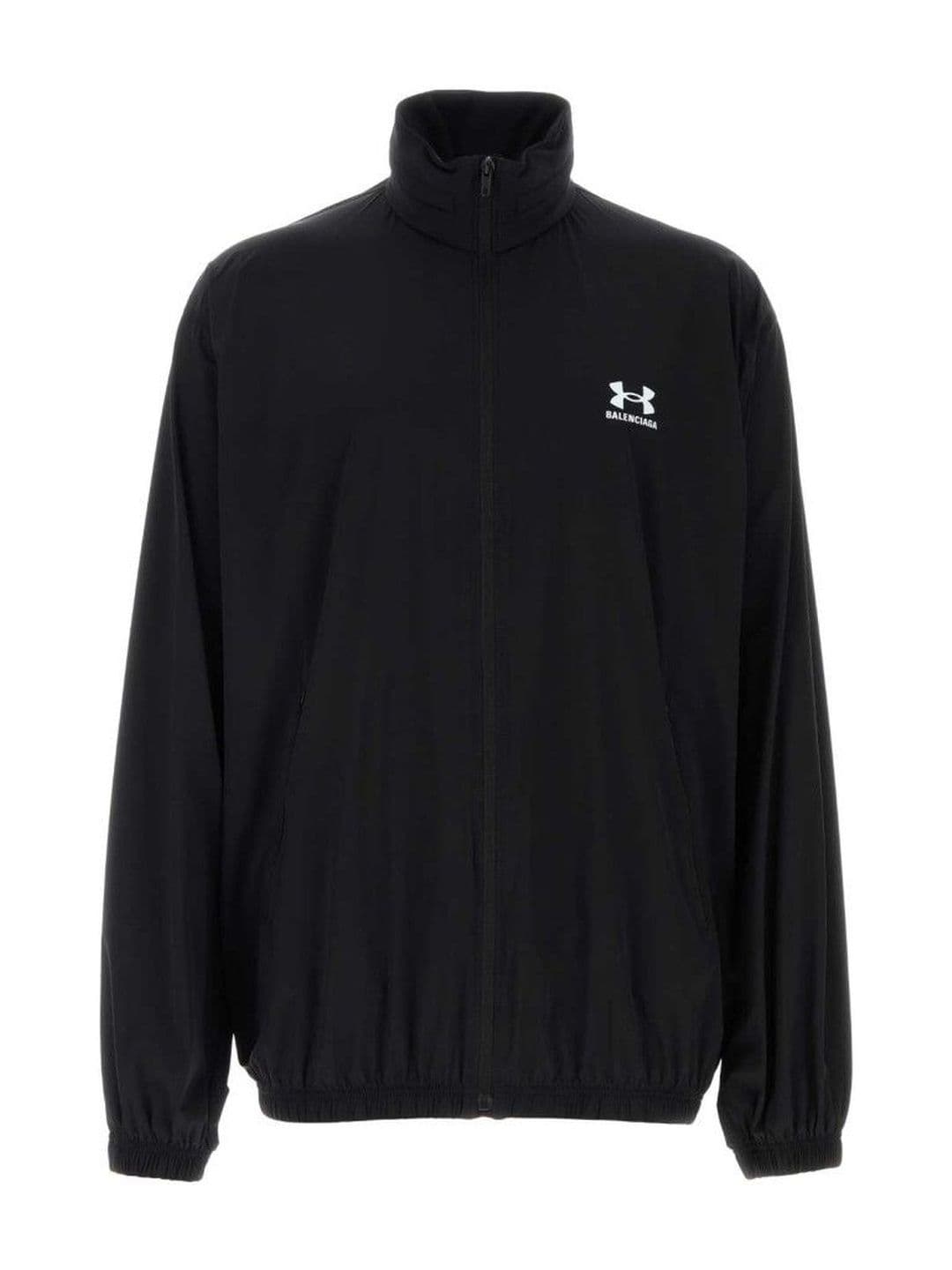 Balenciaga Black stretch nylon jacket - view 1