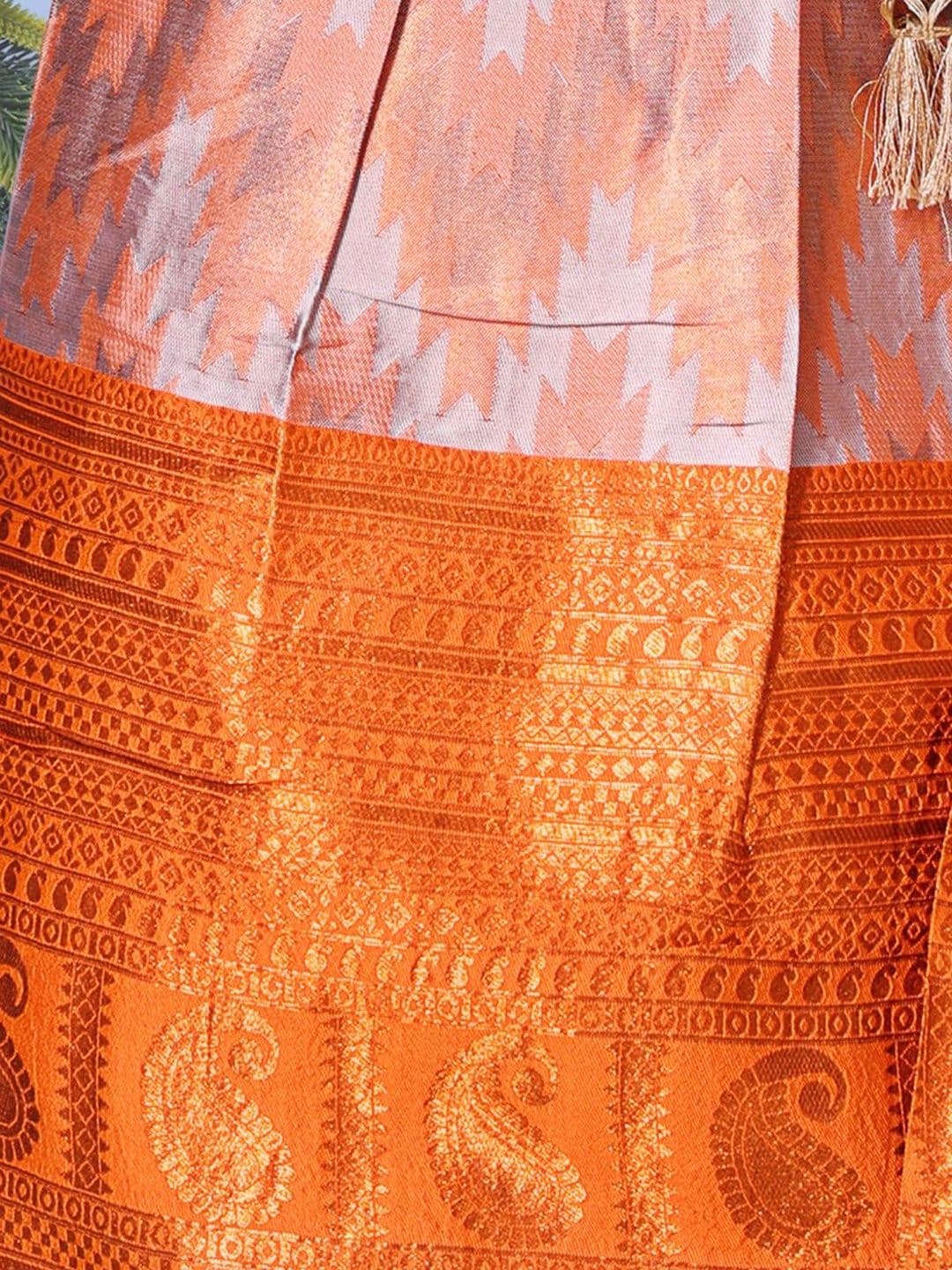 KALINI Girls Ready to Wear Lehenga & Blouse With Dupatta thumbnail 4