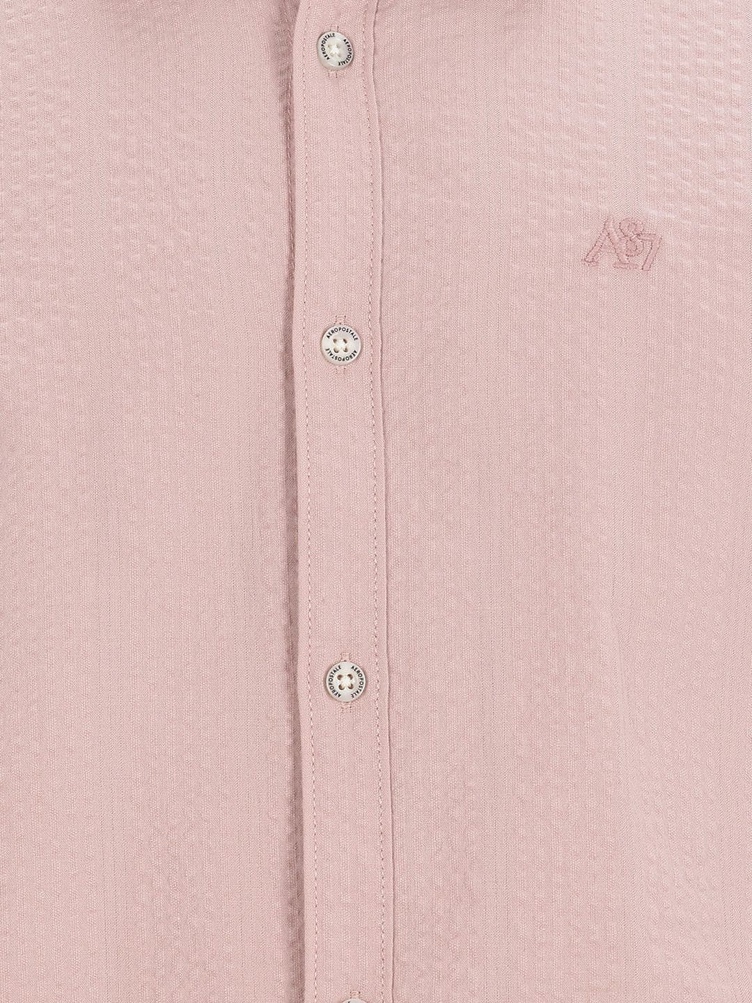 Aeropostale Pure Cotton Textured Casual Shirt thumbnail 4