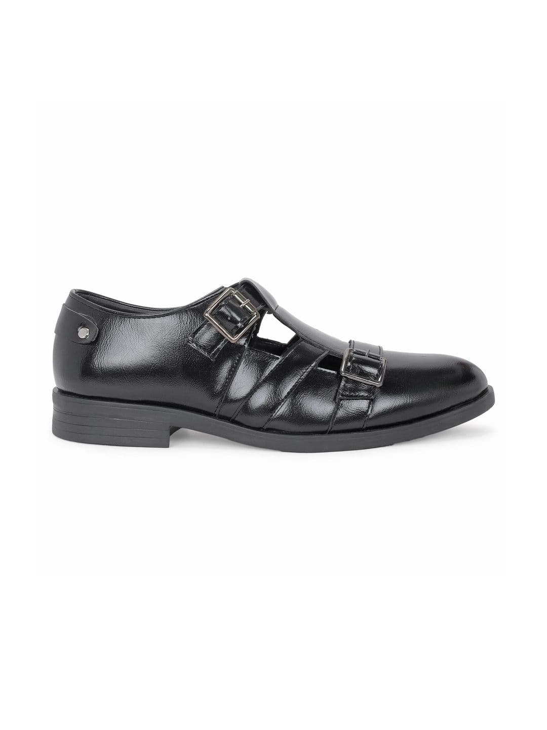 House of Pataudi Men Buckle Shoe-Style Sandals thumbnail 5