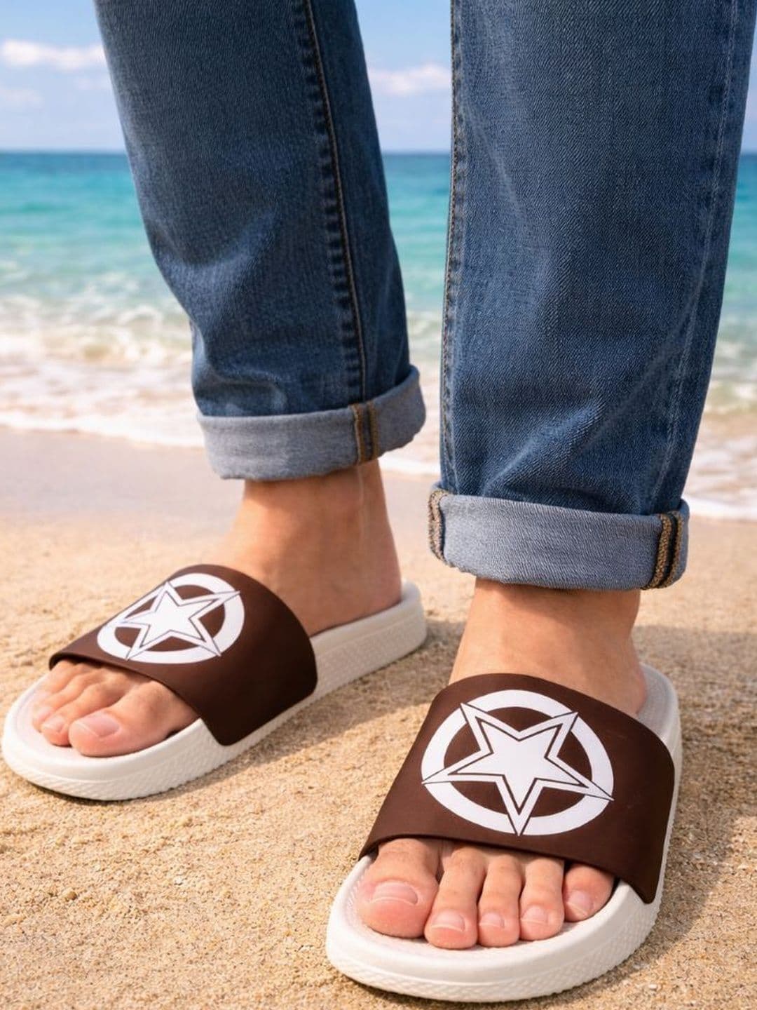 KICKSTYLE Men Printed Sliders thumbnail 5