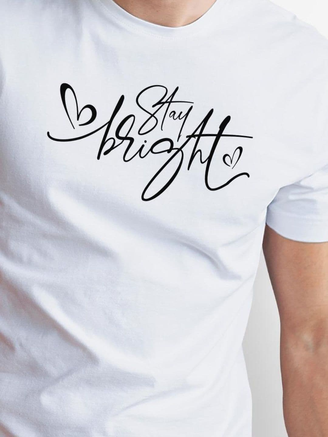Seekbuylove Men Typography Printed Bio Finish T-shirt thumbnail 4