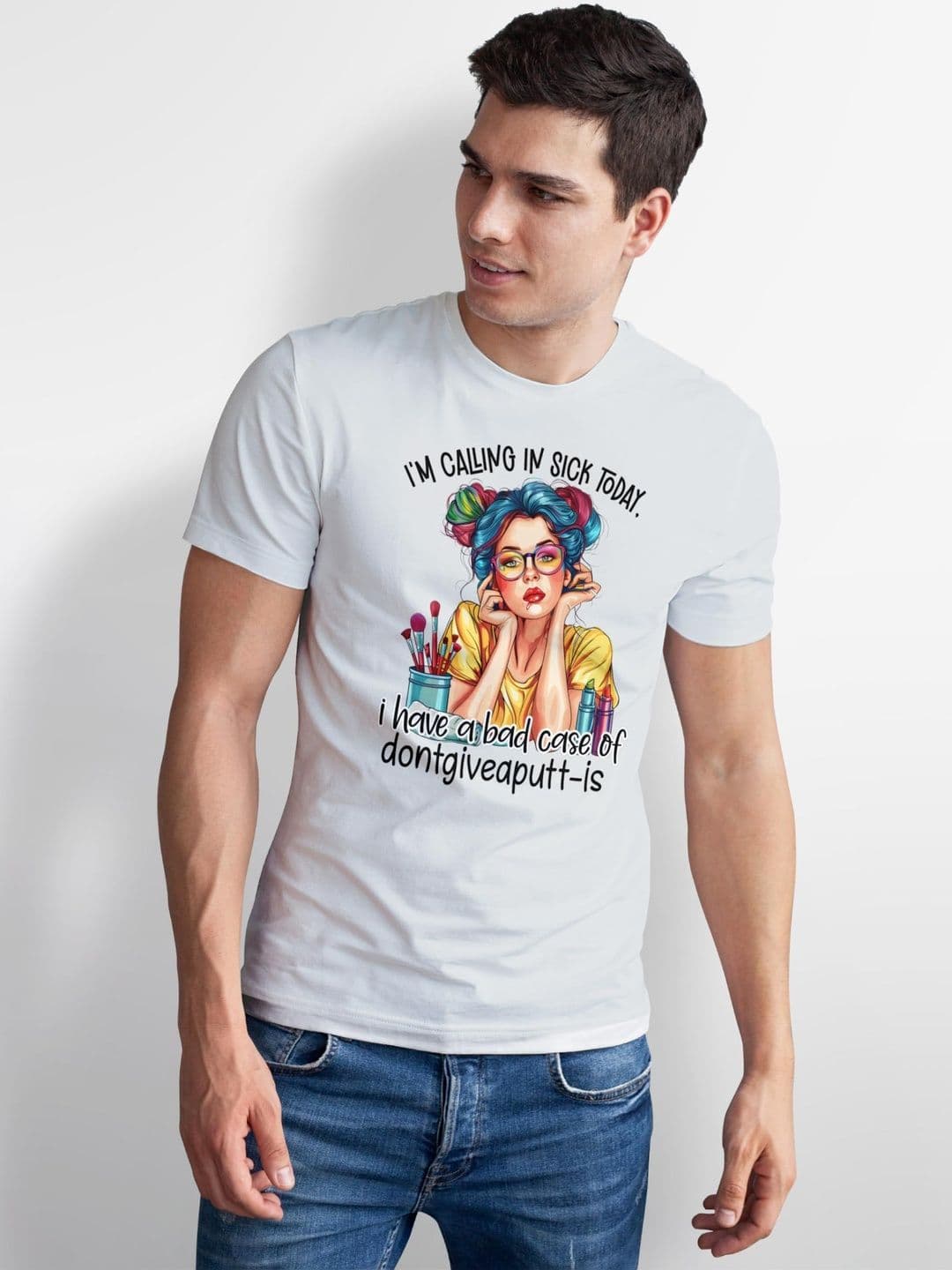 Seekbuylove Men Printed Bio Finish T-shirt thumbnail 3