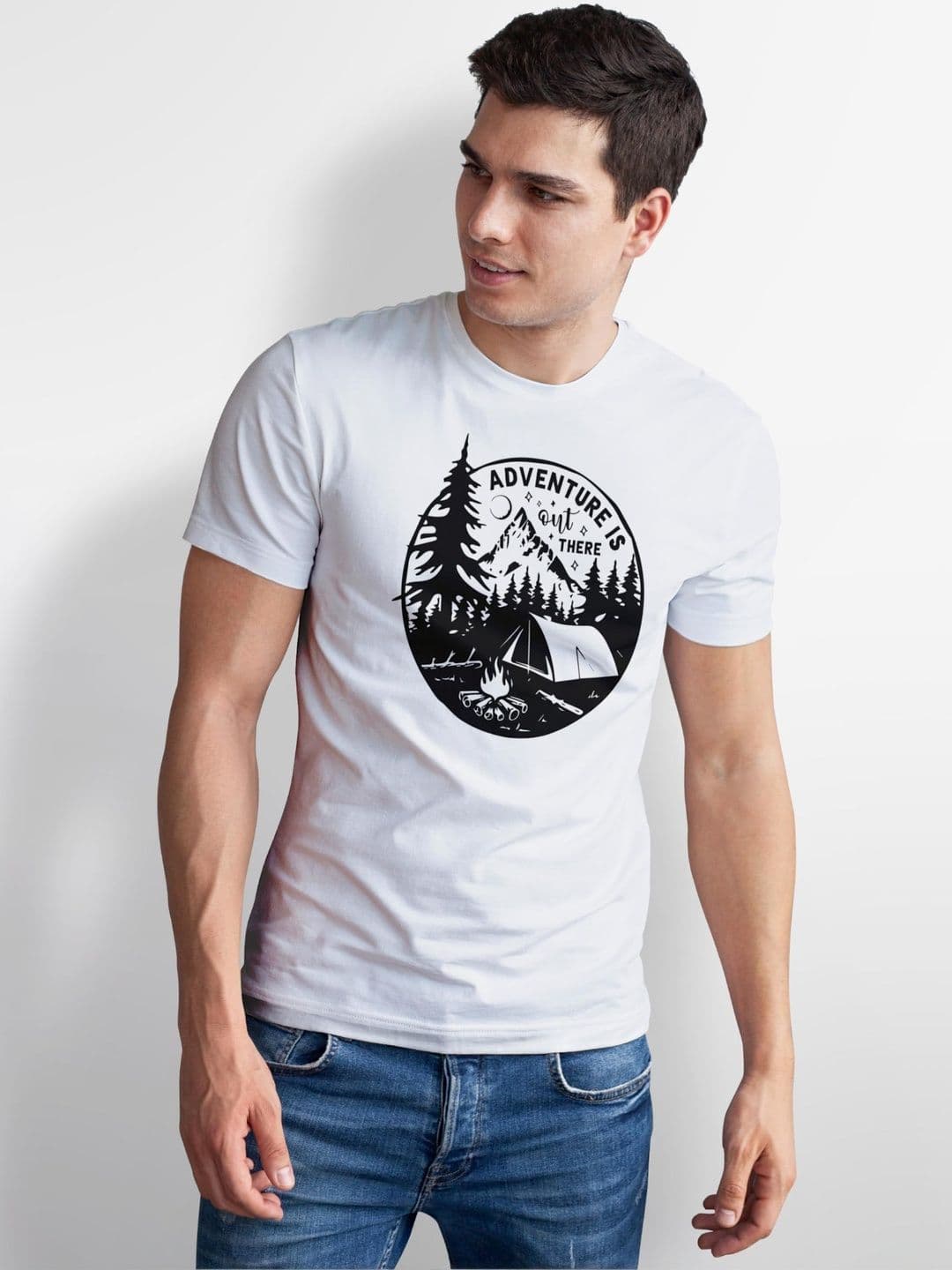 Seekbuylove Men Printed Bio Finish T-shirt thumbnail 5