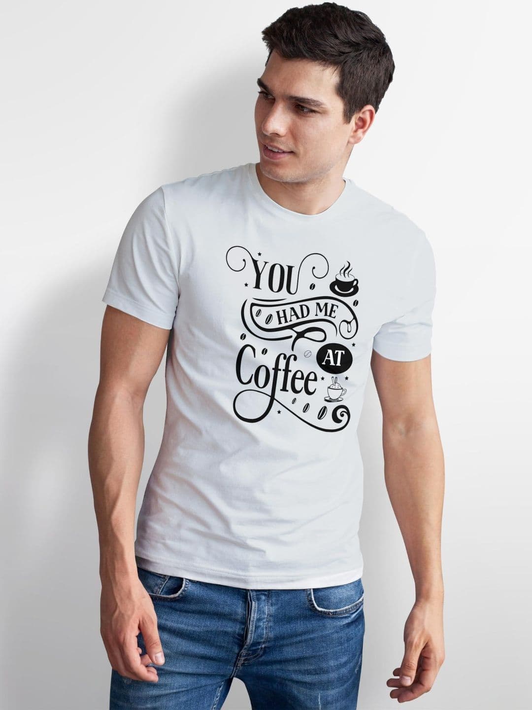 Seekbuylove Men Typography Printed Bio Finish T-shirt thumbnail 6