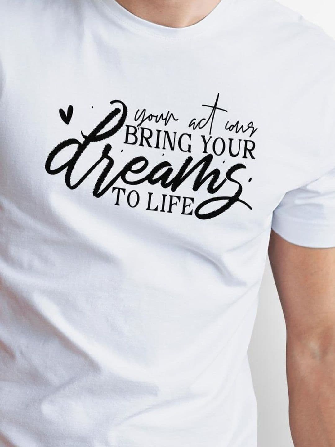 Seekbuylove Men Typography Printed Bio Finish T-shirt thumbnail 3