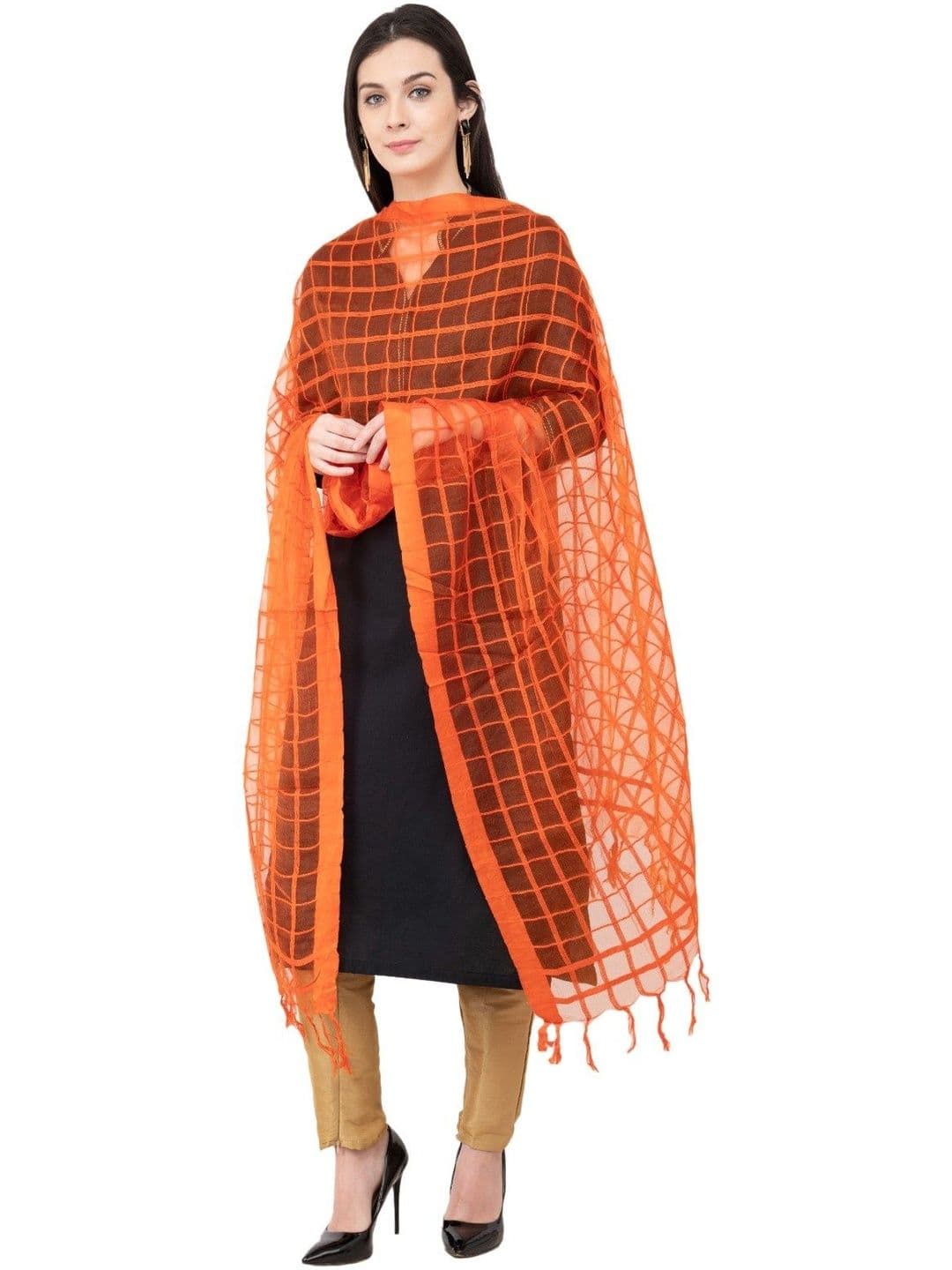 A R SILK Woven Design Dupatta thumbnail 5