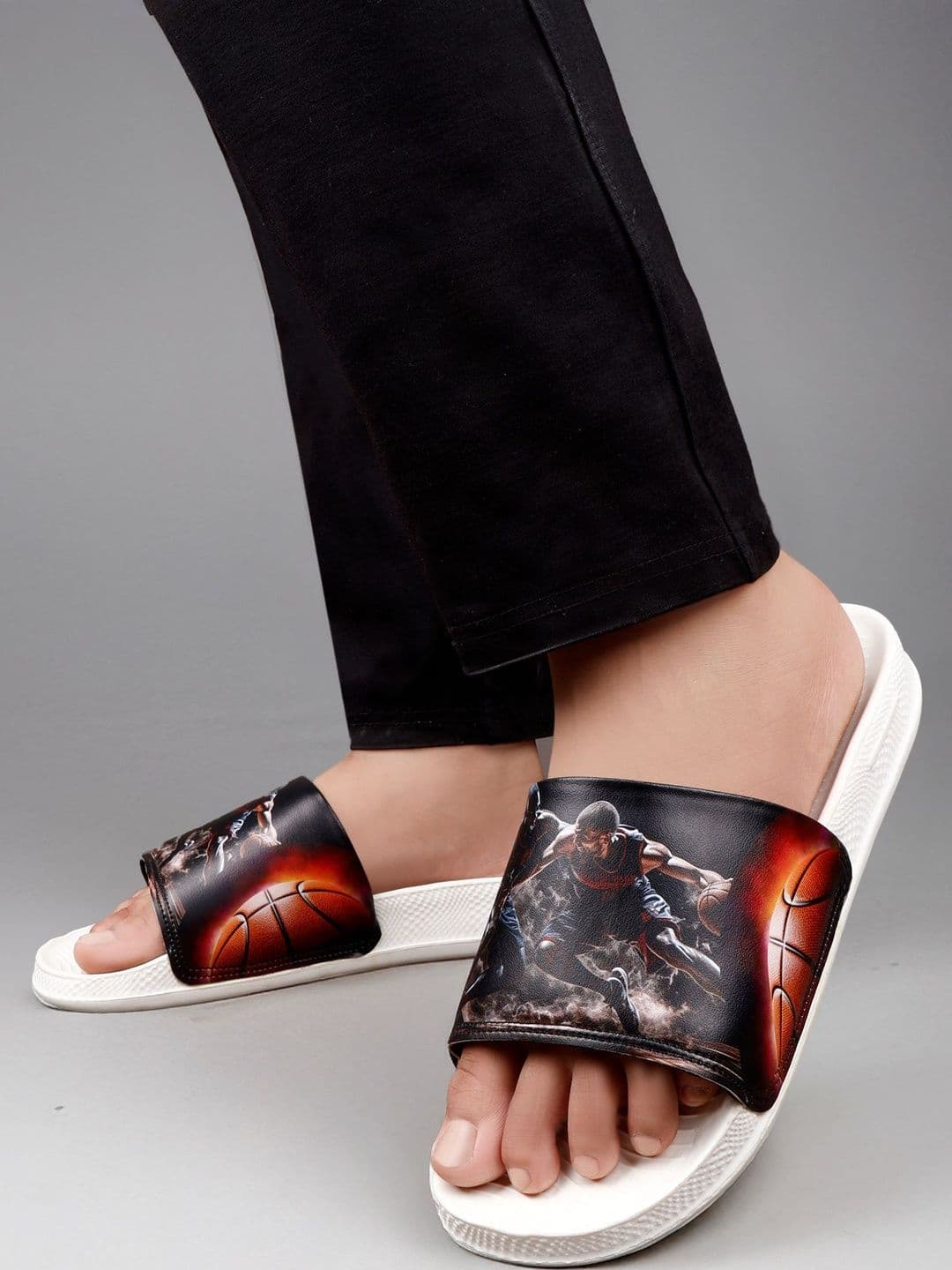 KICKSTYLE Men Abstract Printed Sliders thumbnail 2