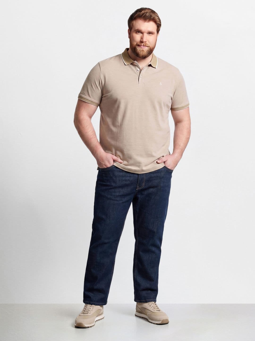 The Indian Garage Co Men Relaxed Fit Mid-Rise Jeans thumbnail 2