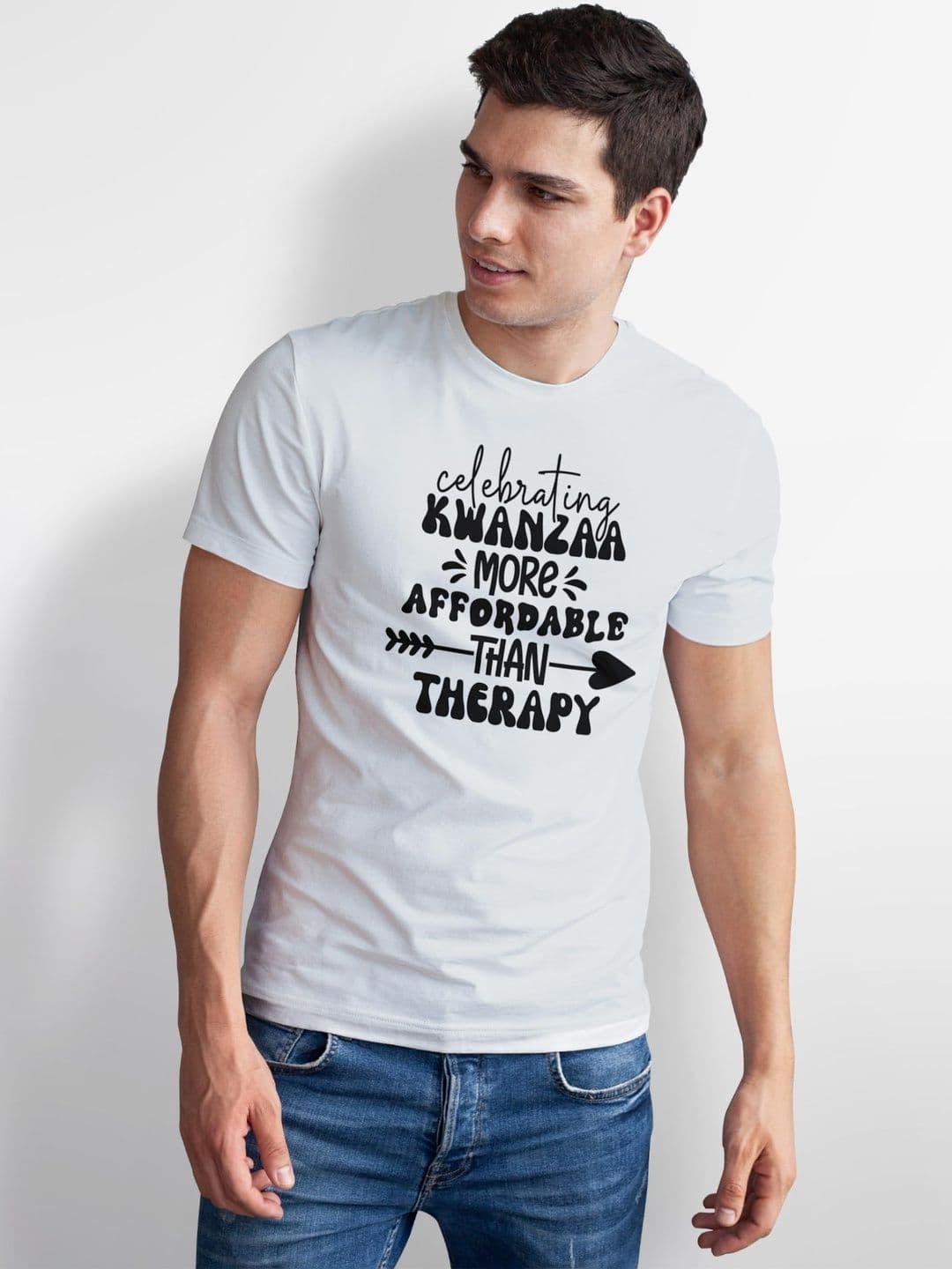 Seekbuylove Men Typography Printed Bio Finish T-shirt thumbnail 5