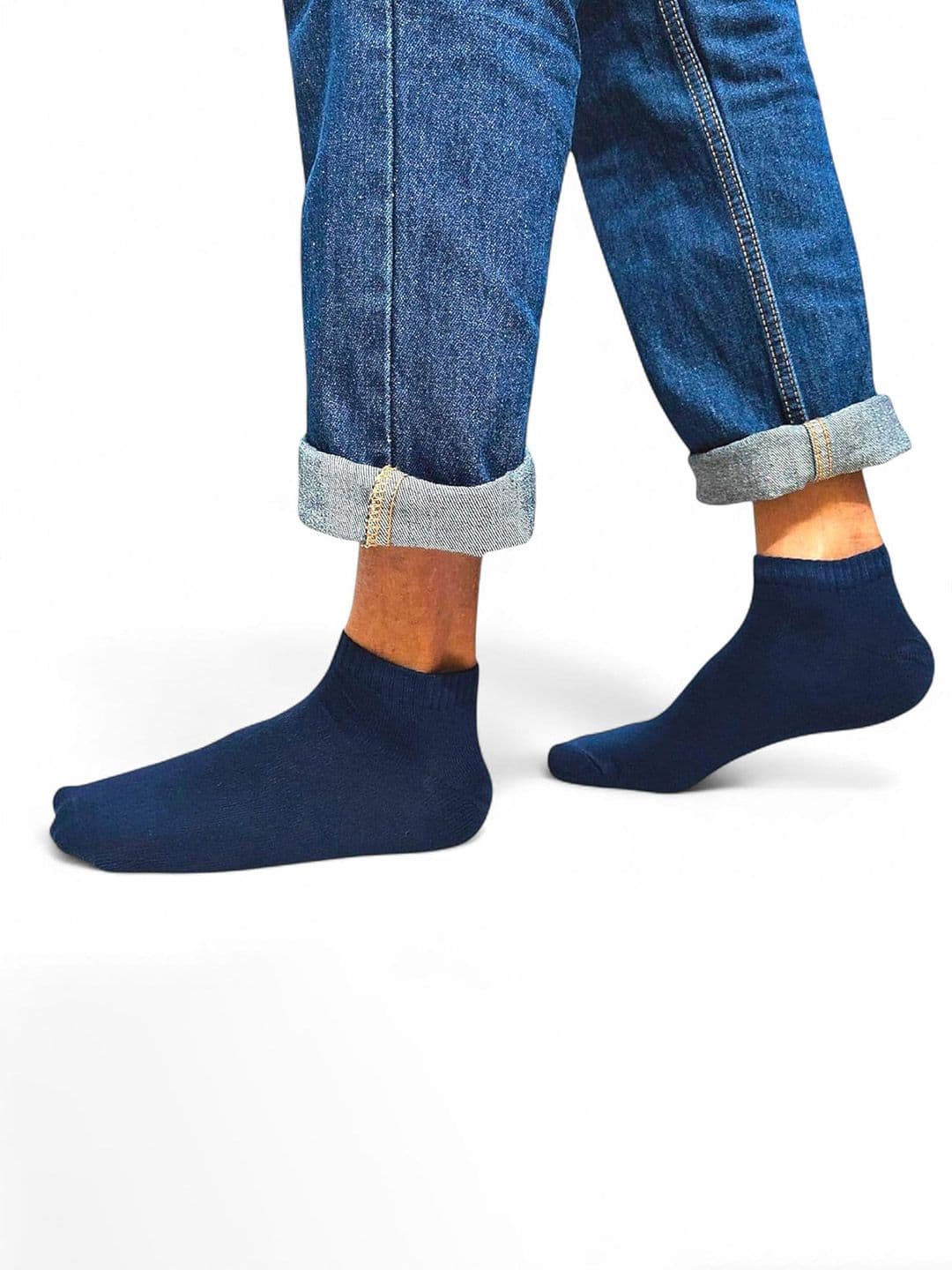 MJE Men Pack of 10 Cotton Blend Assorted Shoe Liners Socks thumbnail 4