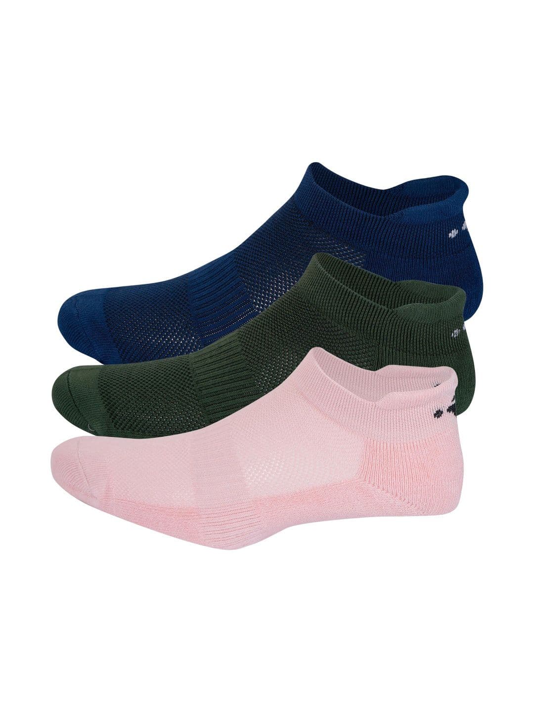 ECO SYNC Men Pack of 6 Patterned Shoe Liners Socks - view 1