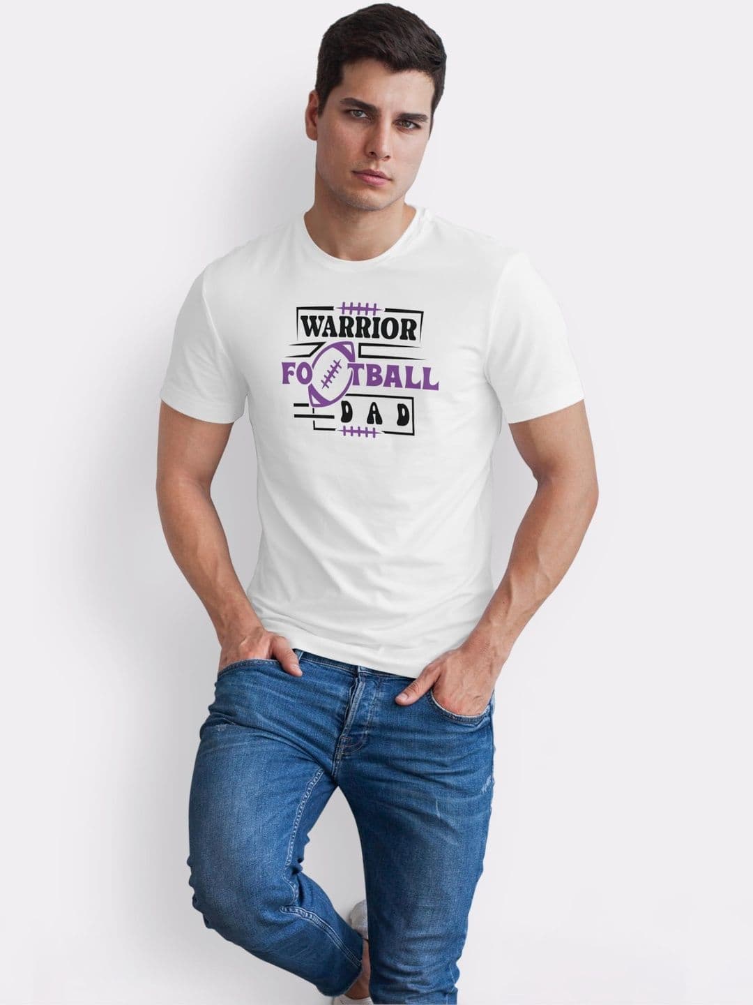 Seekbuylove Men Typography Printed Bio Finish T-shirt thumbnail 2