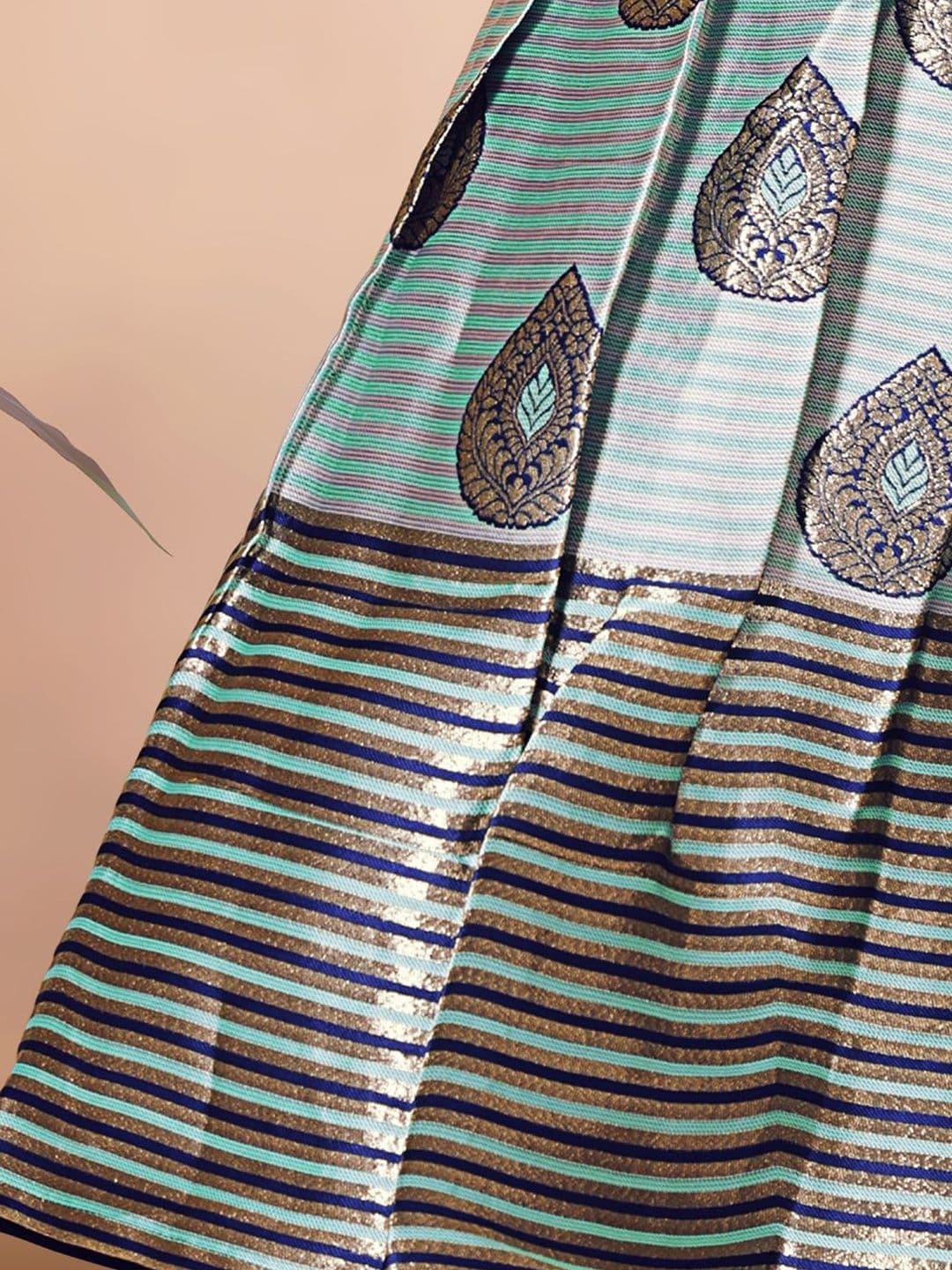 KALINI Girls Ready to Wear Lehenga & Blouse With Dupatta thumbnail 3