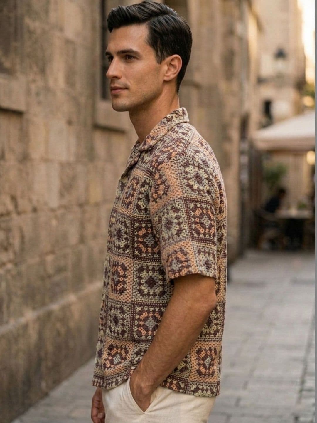 SZN Men Classic Printed Casual Shirt thumbnail 4