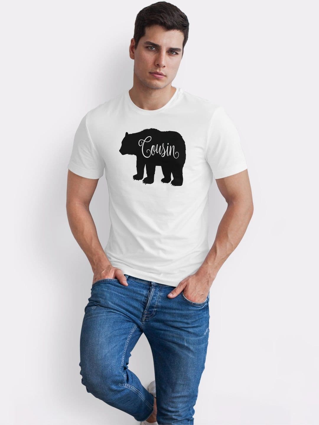 Seekbuylove Men Printed Bio Finish T-shirt thumbnail 2
