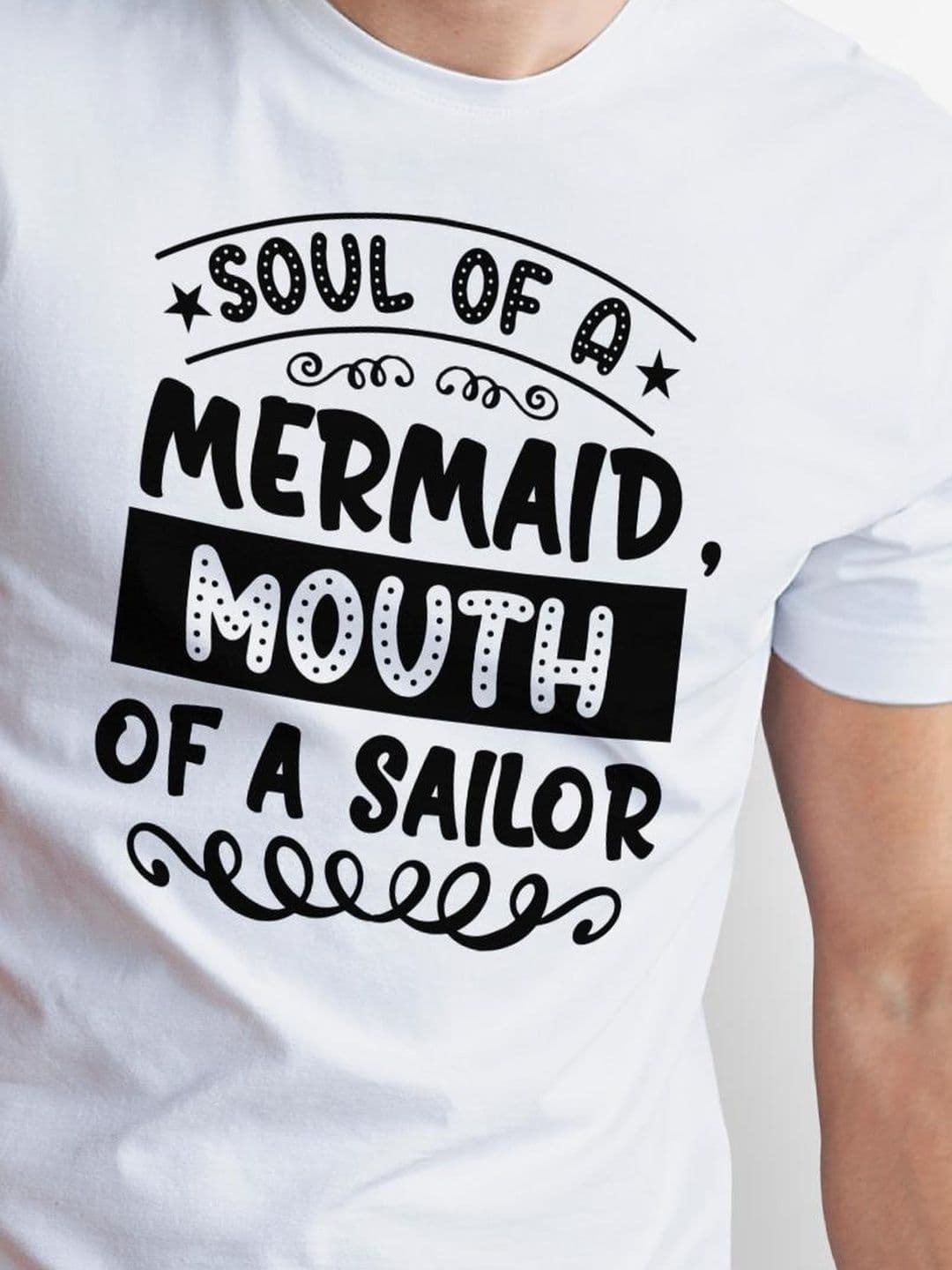 Seekbuylove Men Typography Printed Bio Finish T-shirt thumbnail 3