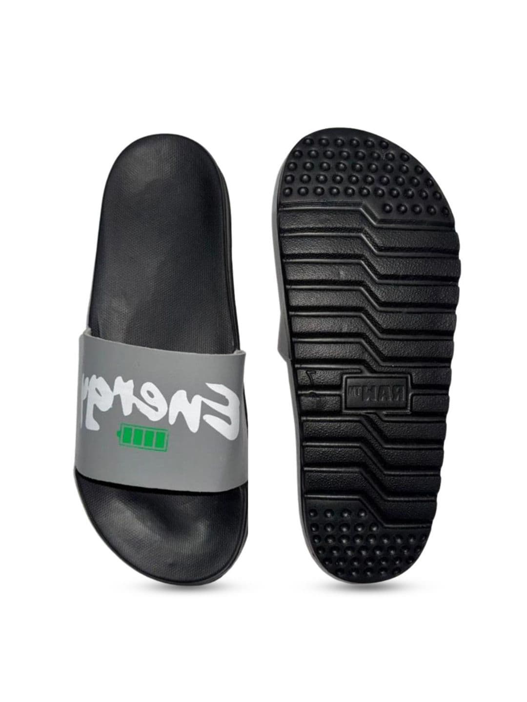 PERY PAO Men Printed Sliders thumbnail 4