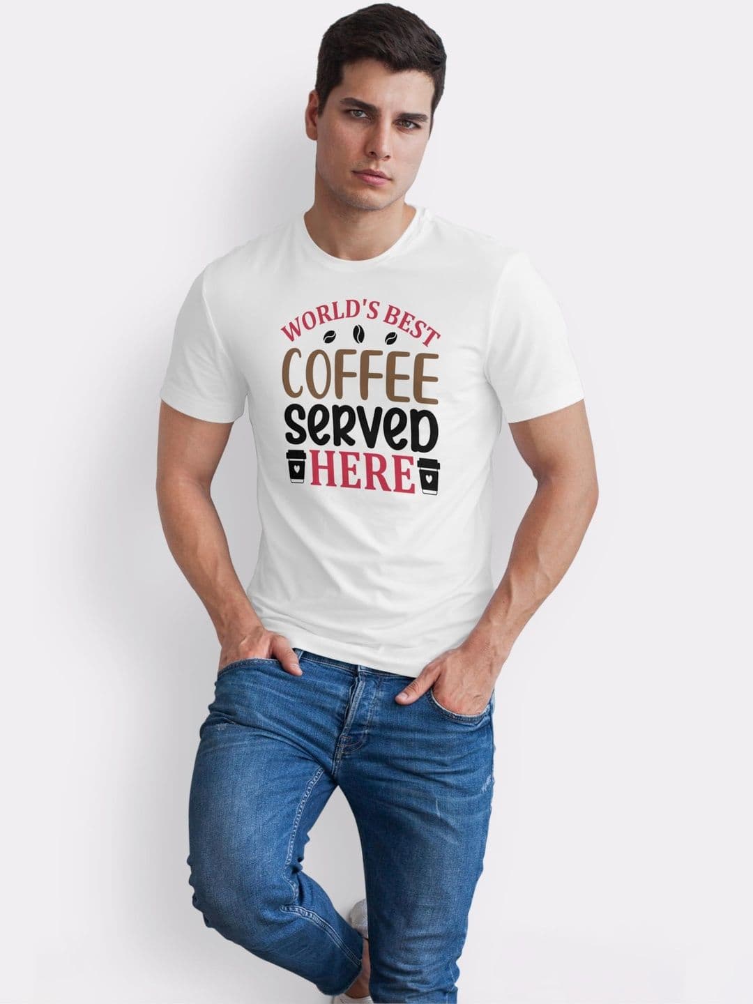 Seekbuylove Men Typography Printed Bio Finish T-shirt thumbnail 6