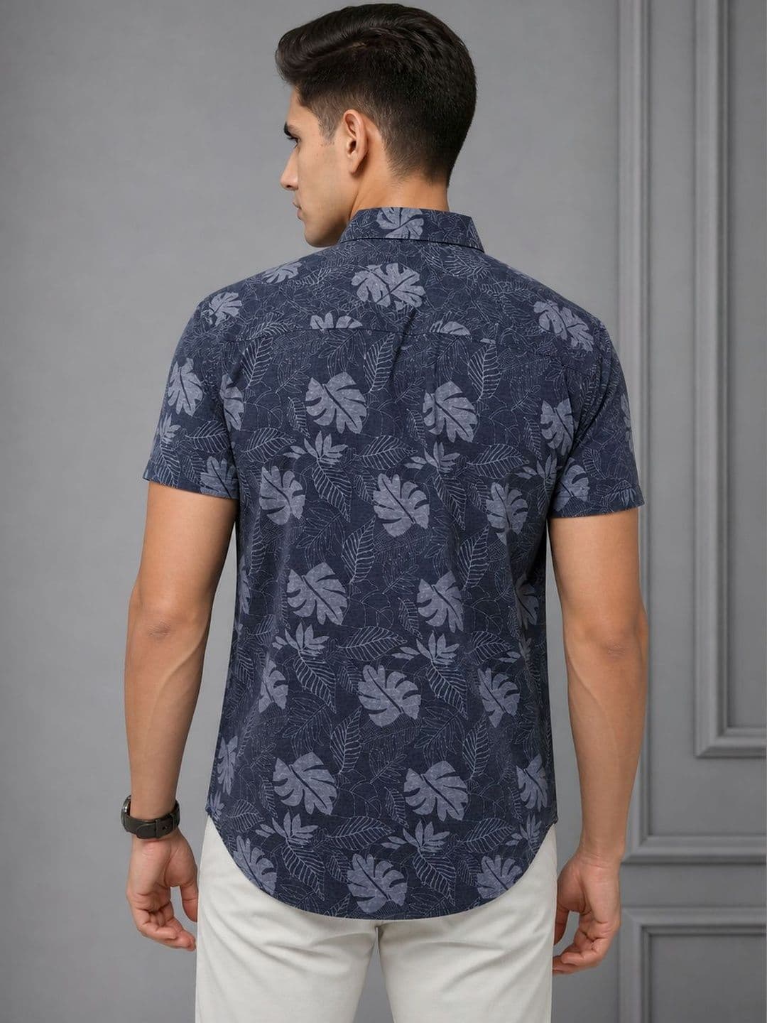 HERE&NOW Men Comfort Floral Printed Casual Shirt thumbnail 4