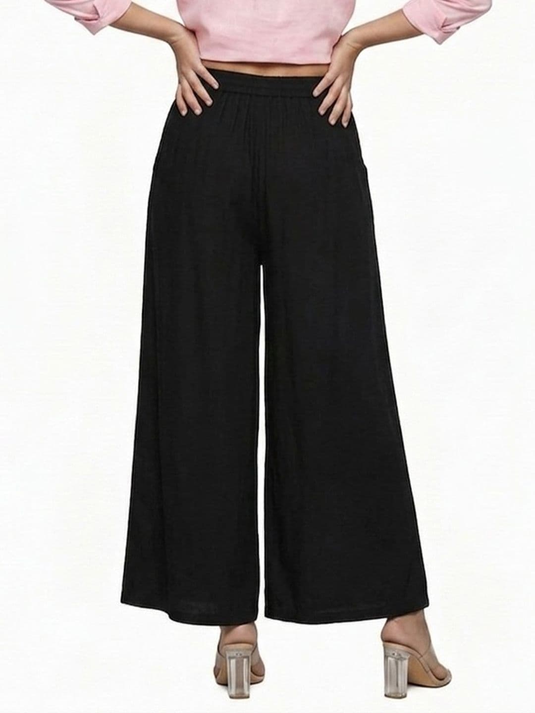 Thrifty Thread Women Knitted Palazzos thumbnail 4