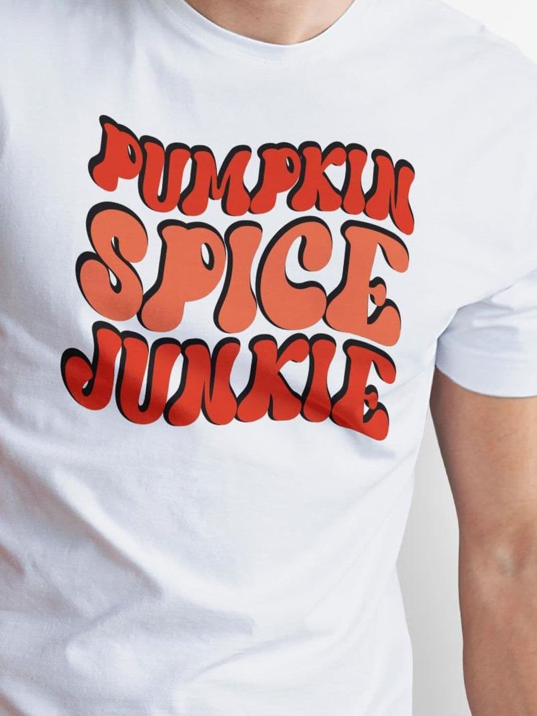 Seekbuylove Men Typography Printed Bio Finish T-shirt thumbnail 2