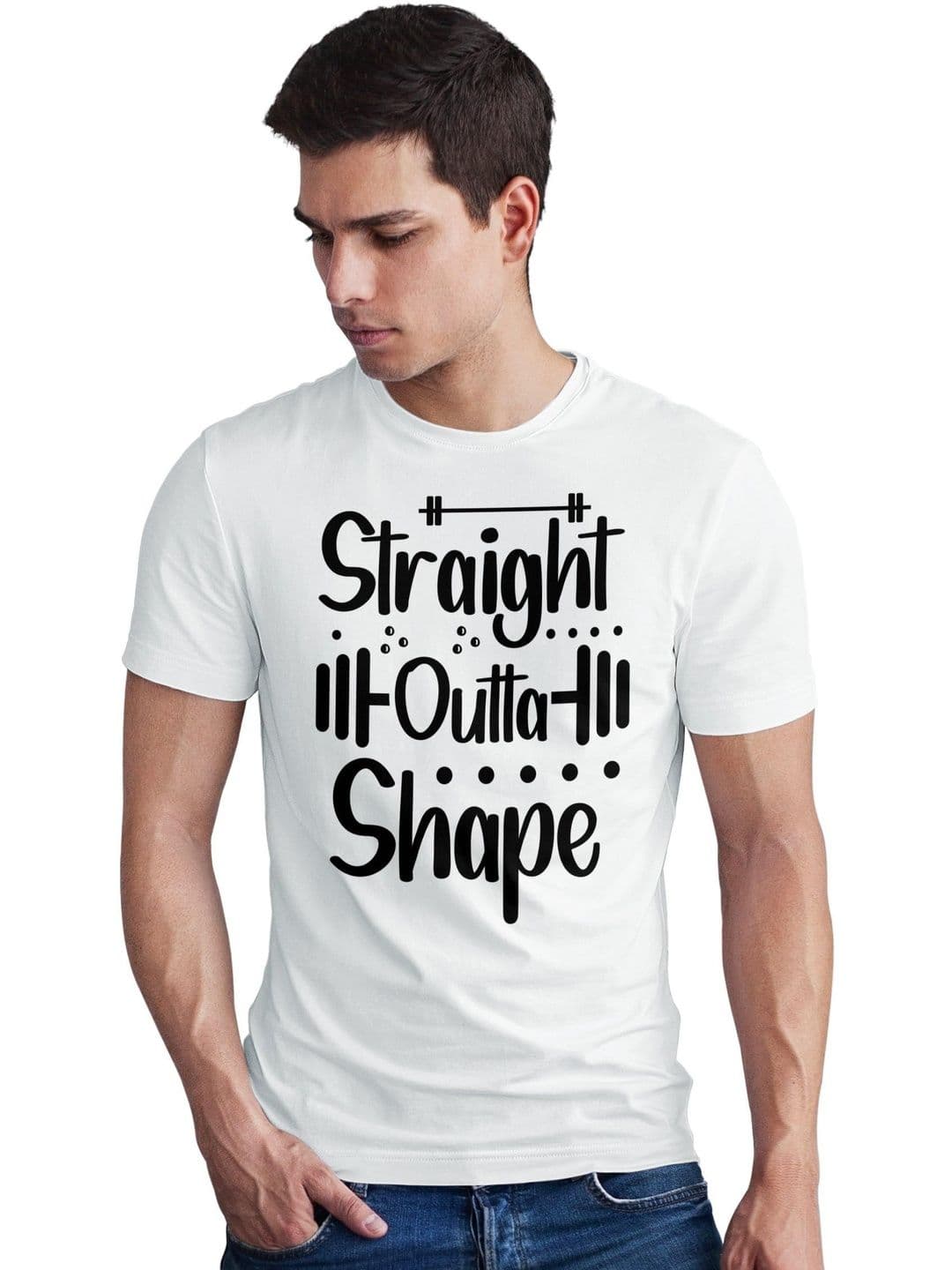 Seekbuylove Men Typography Printed Bio Finish T-shirt