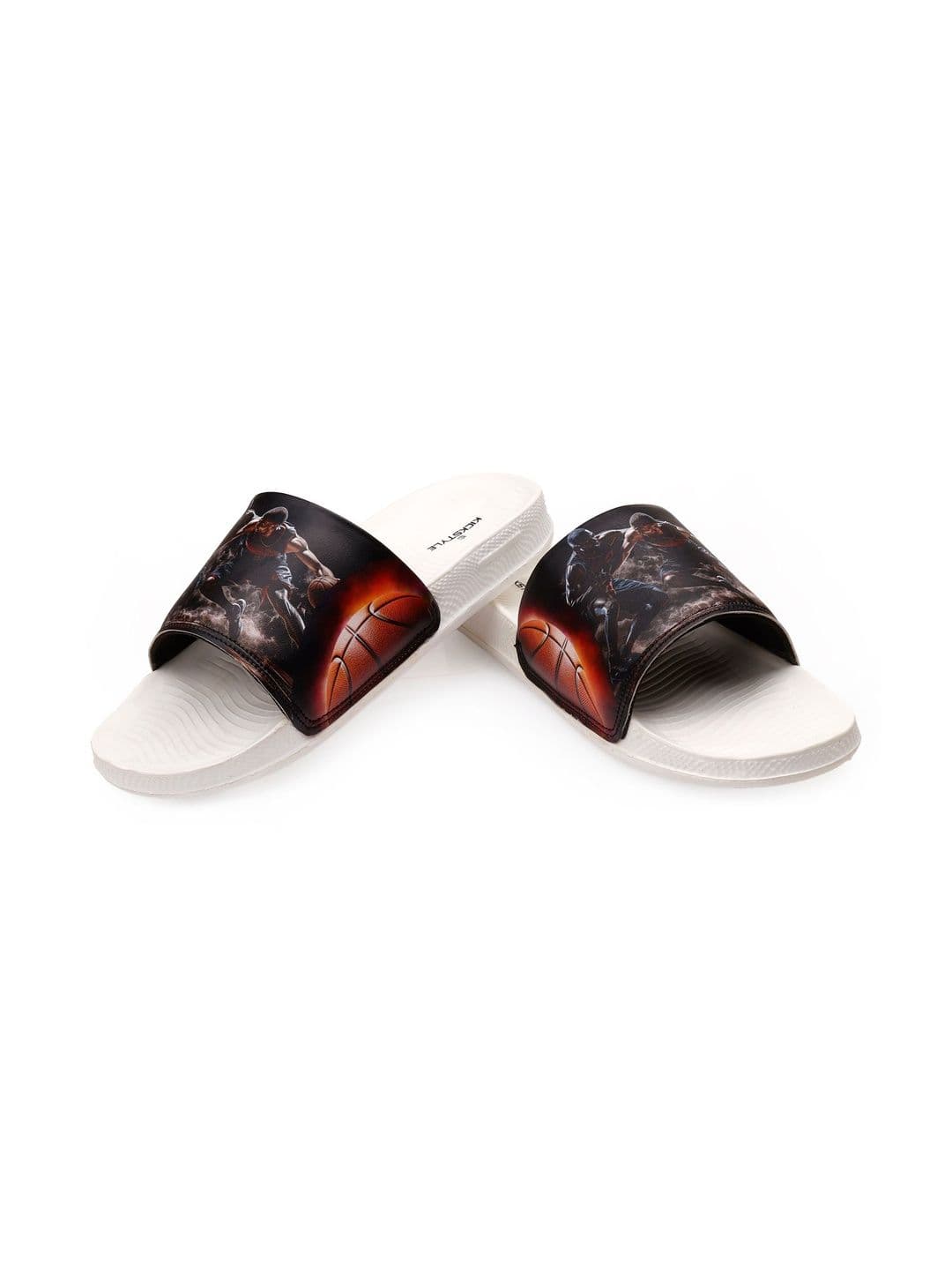 KICKSTYLE Men Abstract Printed Sliders thumbnail 4
