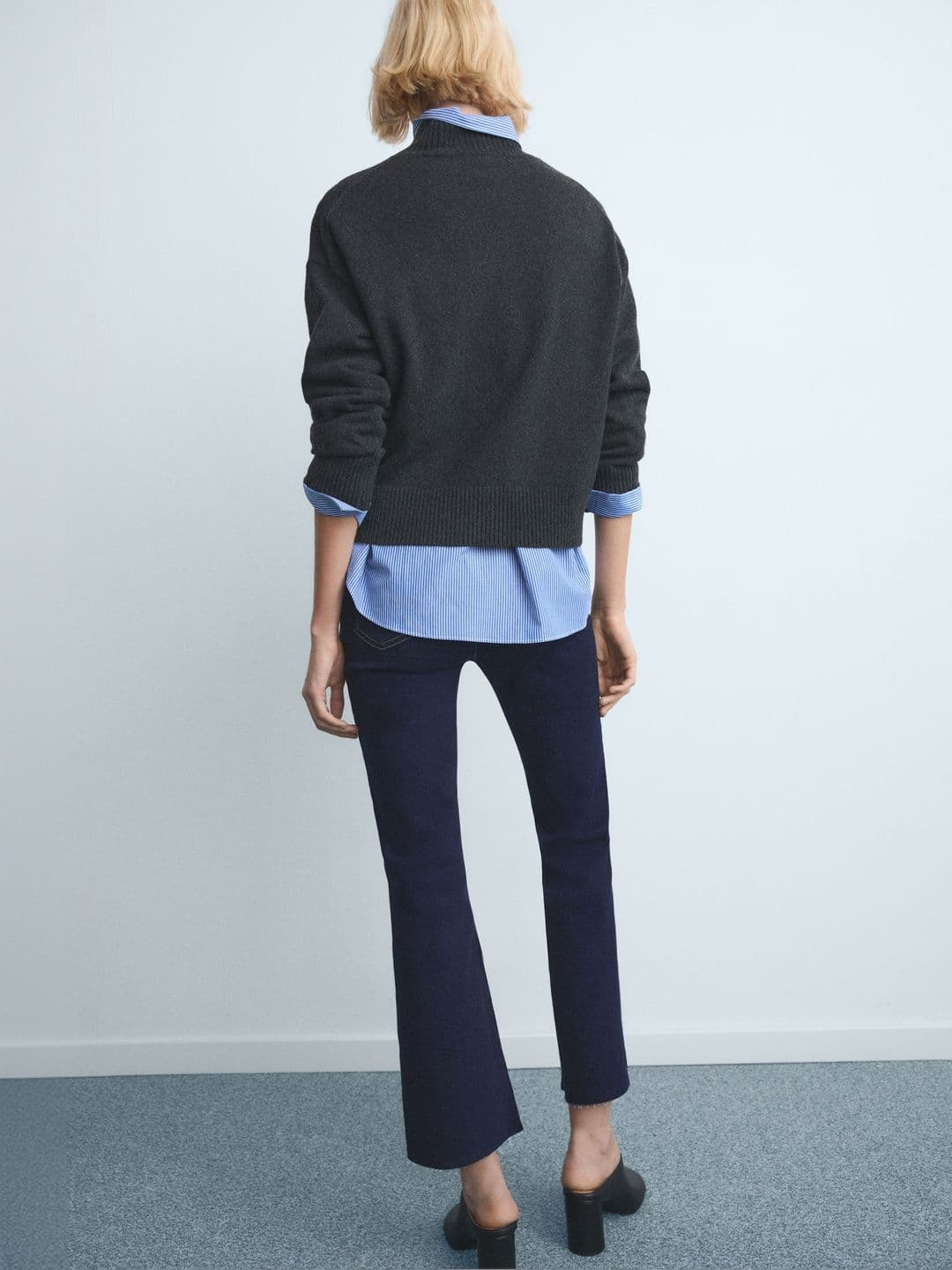 MANGO Women Slim Fit cropped Jeans thumbnail 3